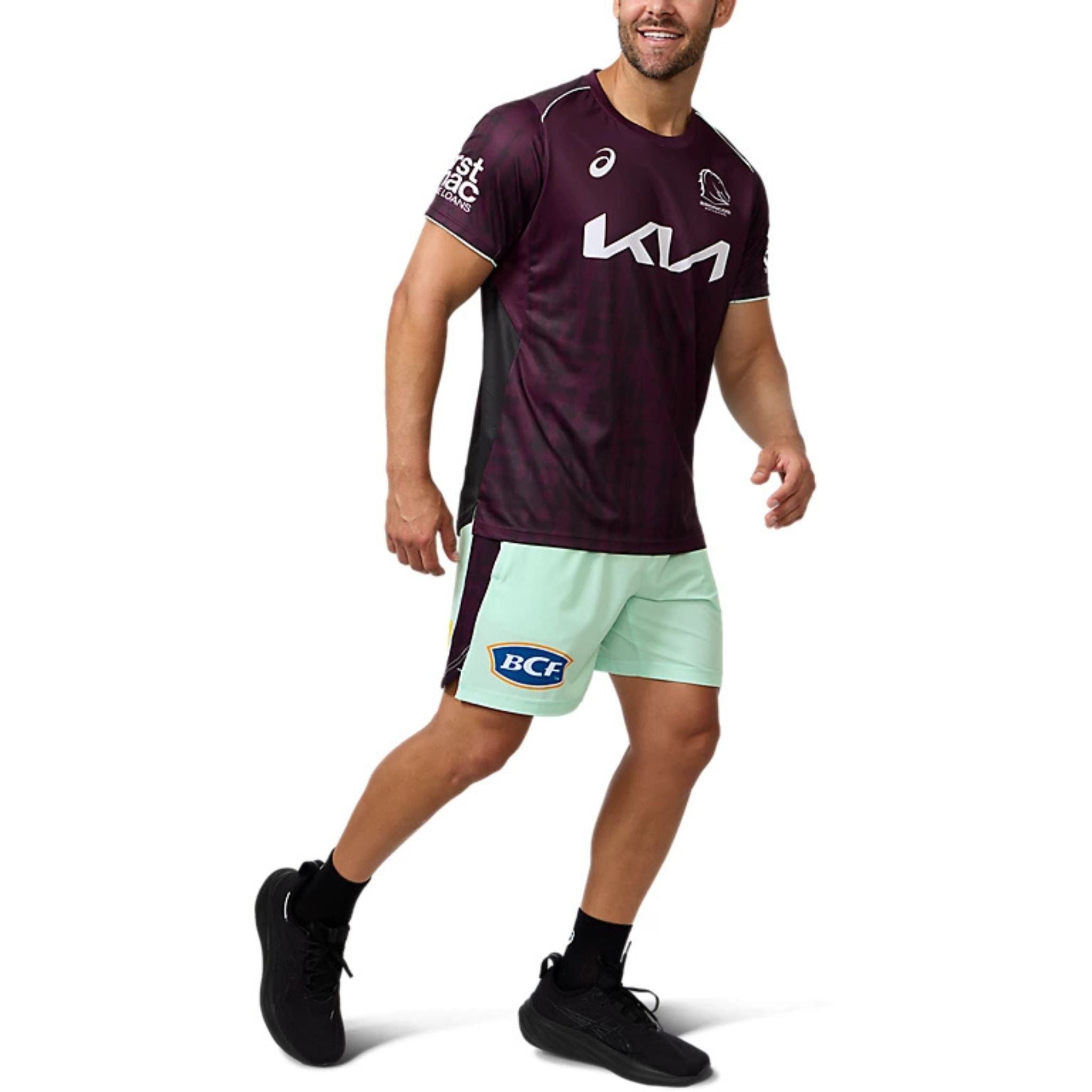 ASICS Brisbane Broncos Mens Training Tee