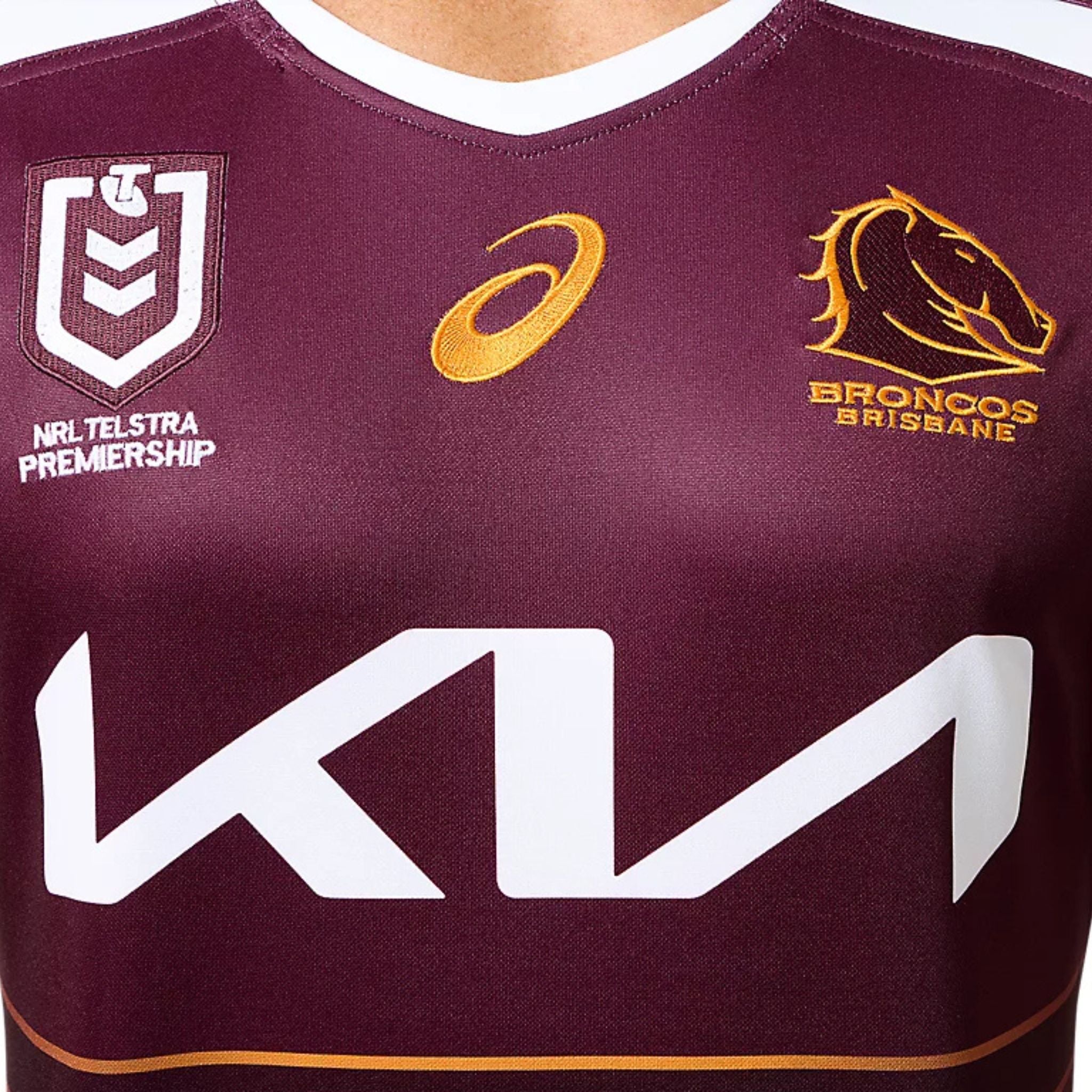 ASICS Brisbane Broncos Replica Mens Home Jersey