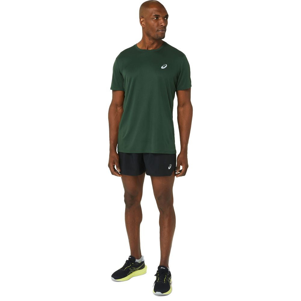 ASICS Mens Silver Short Sleeve Tee