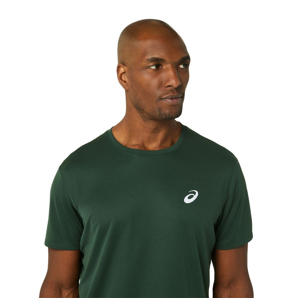 ASICS Mens Silver Short Sleeve Tee