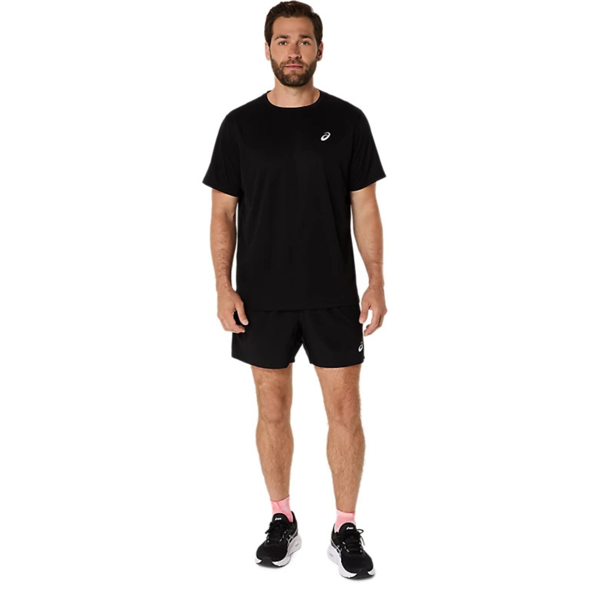 ASICS Silver 5 Inch Mens Running Shorts