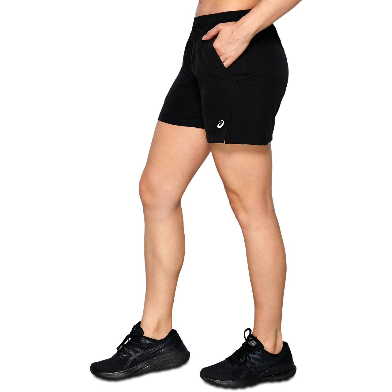 ASICS Silver 6 Inch Womens Running Shorts
