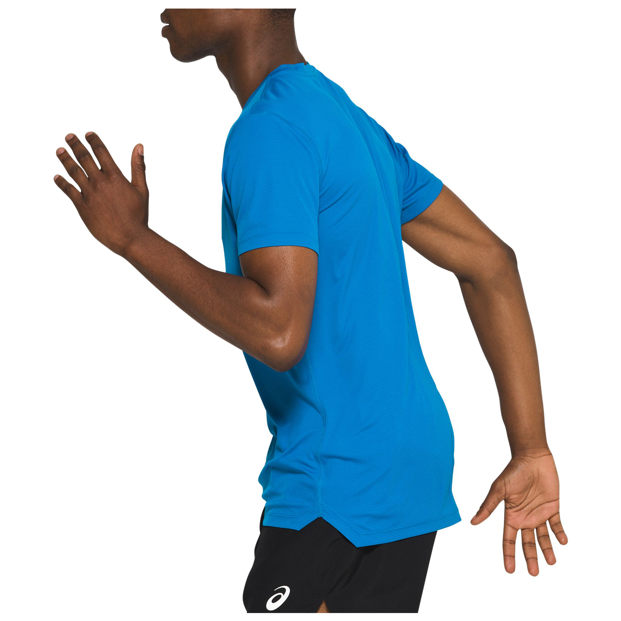 ASICS Silver Mens Running Tee