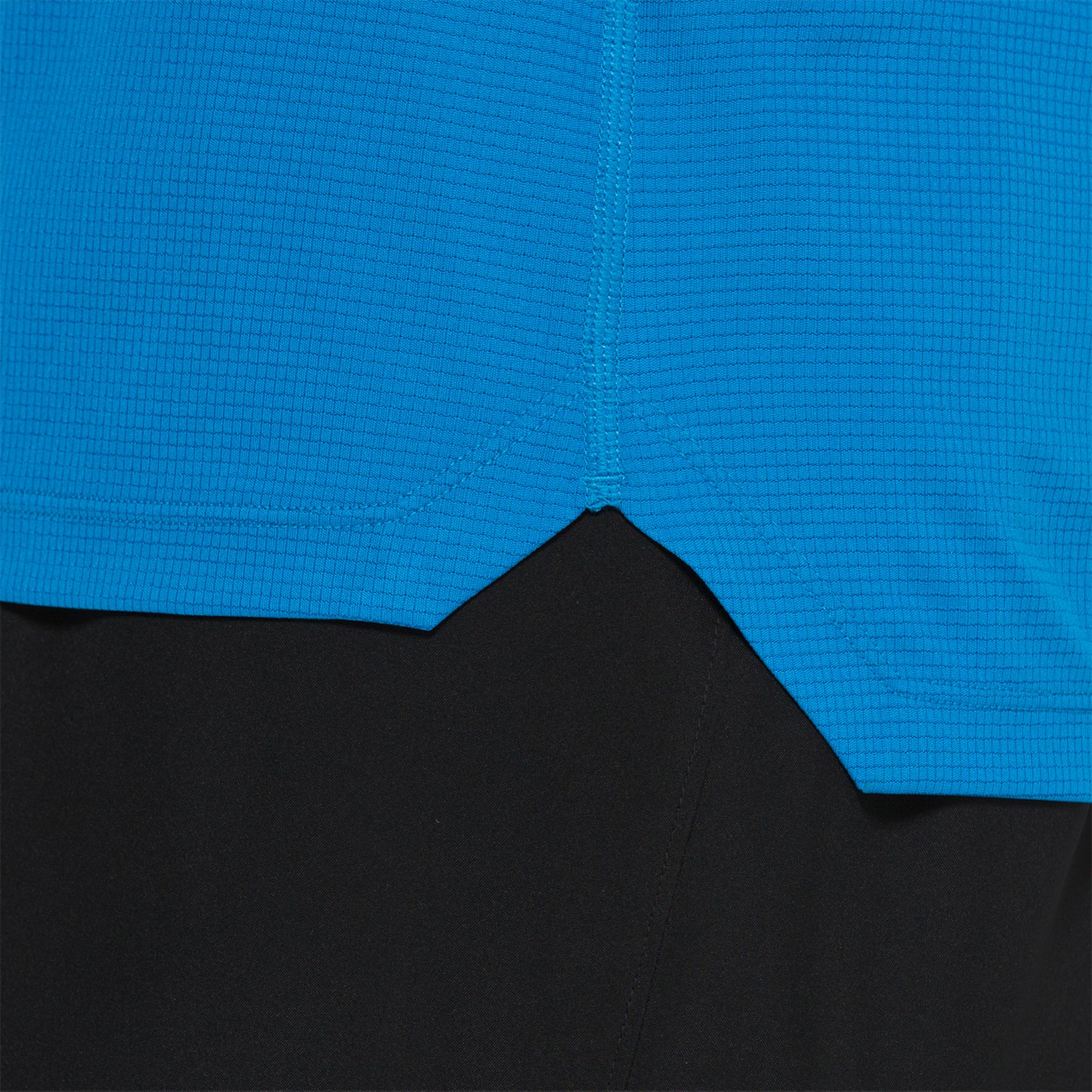 ASICS Silver Mens Running Tee