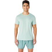 ASICS Silver Mens Running Tee