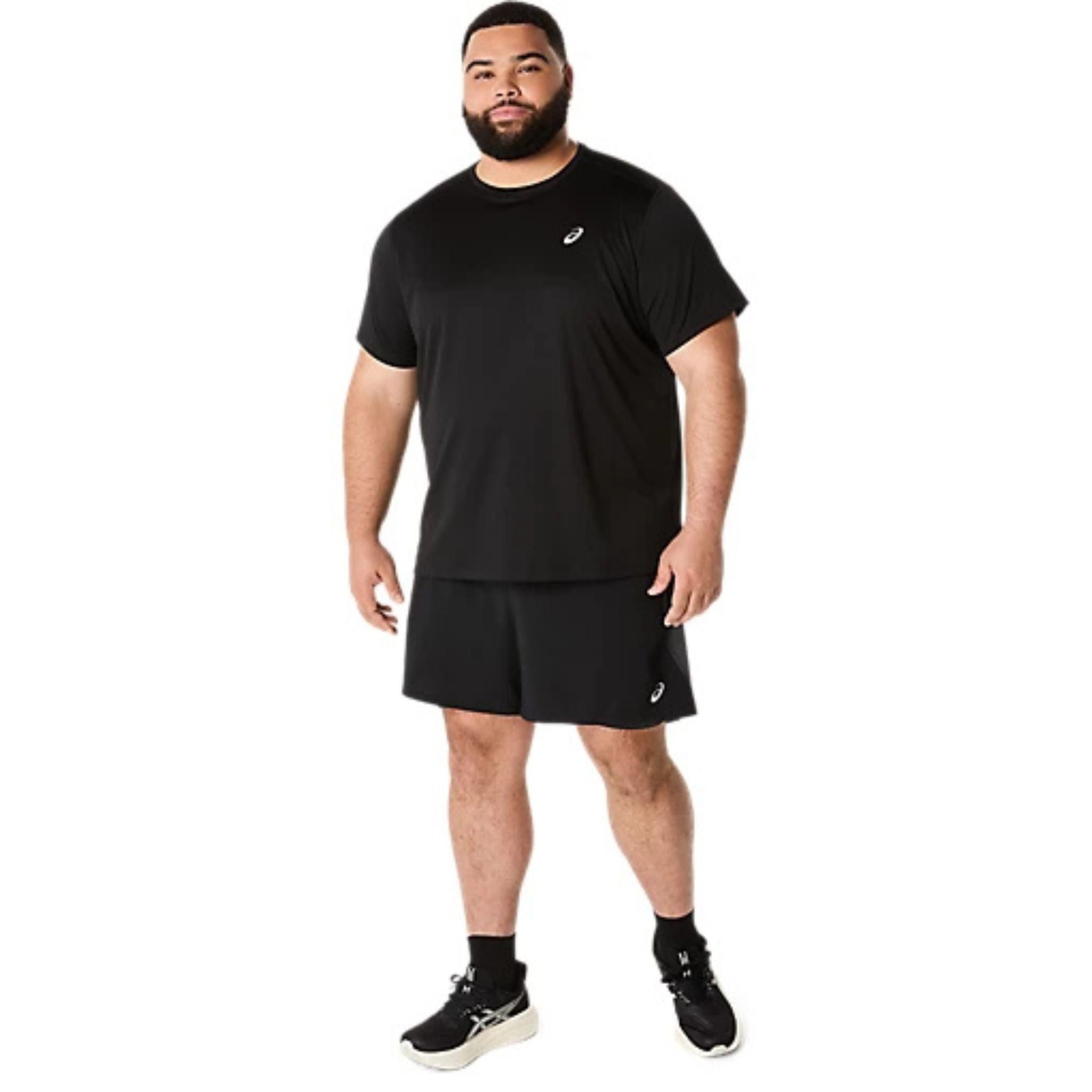 ASICS Silver Mens Running Tee