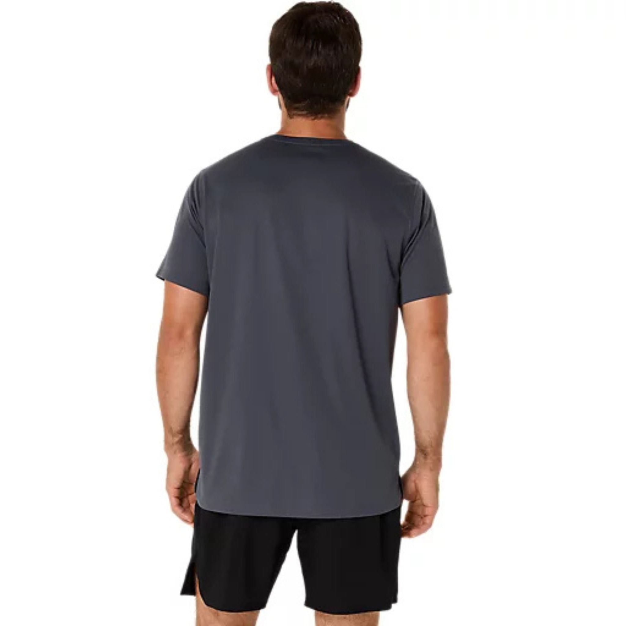 ASICS Silver Mens Running Tee