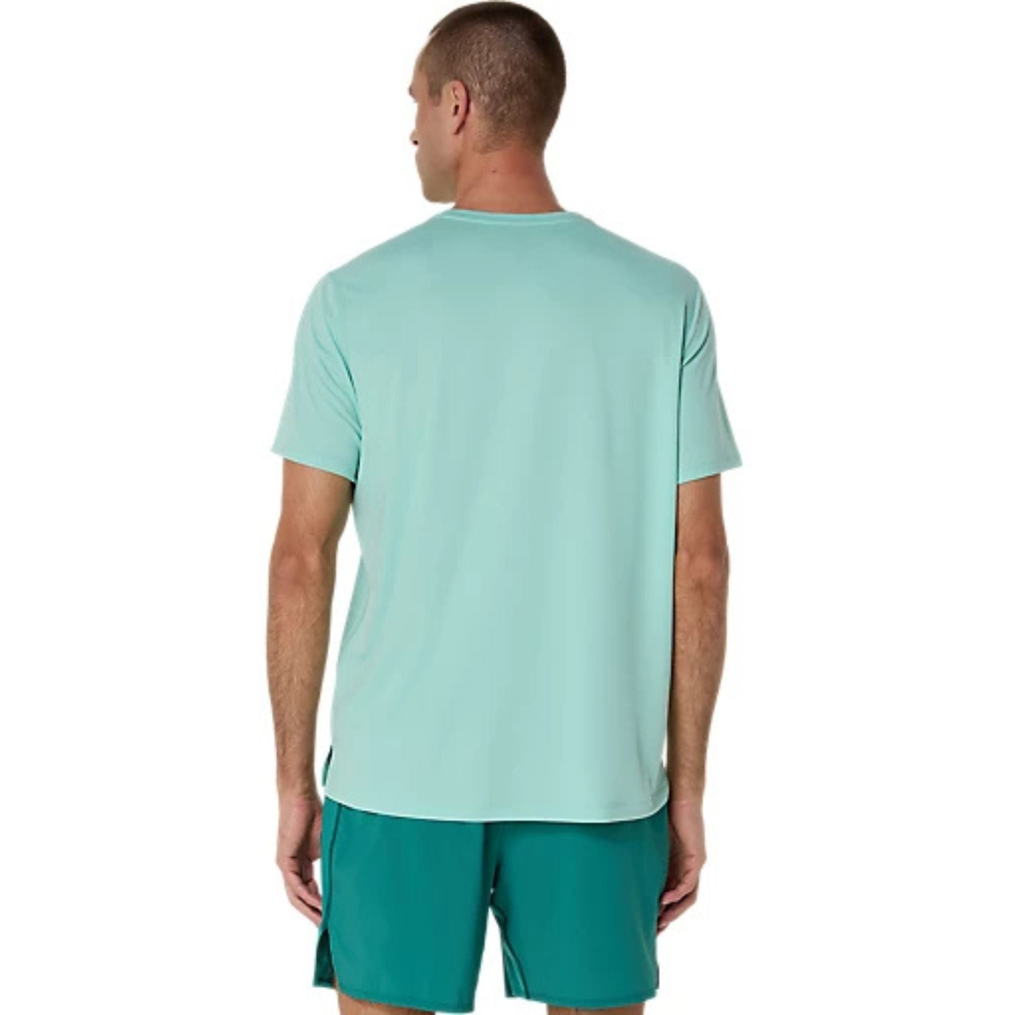 ASICS Silver Mens Running Tee