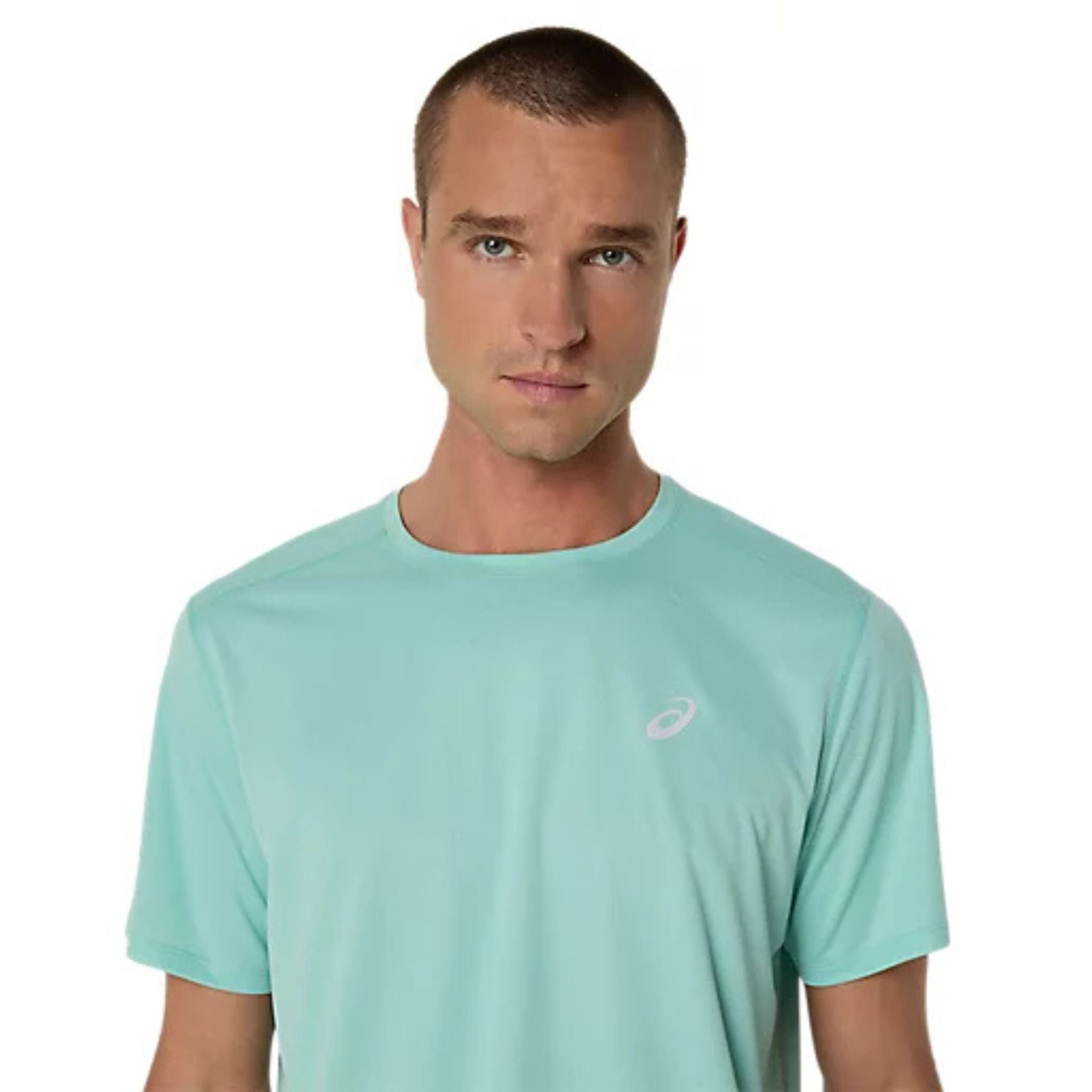 ASICS Silver Mens Running Tee