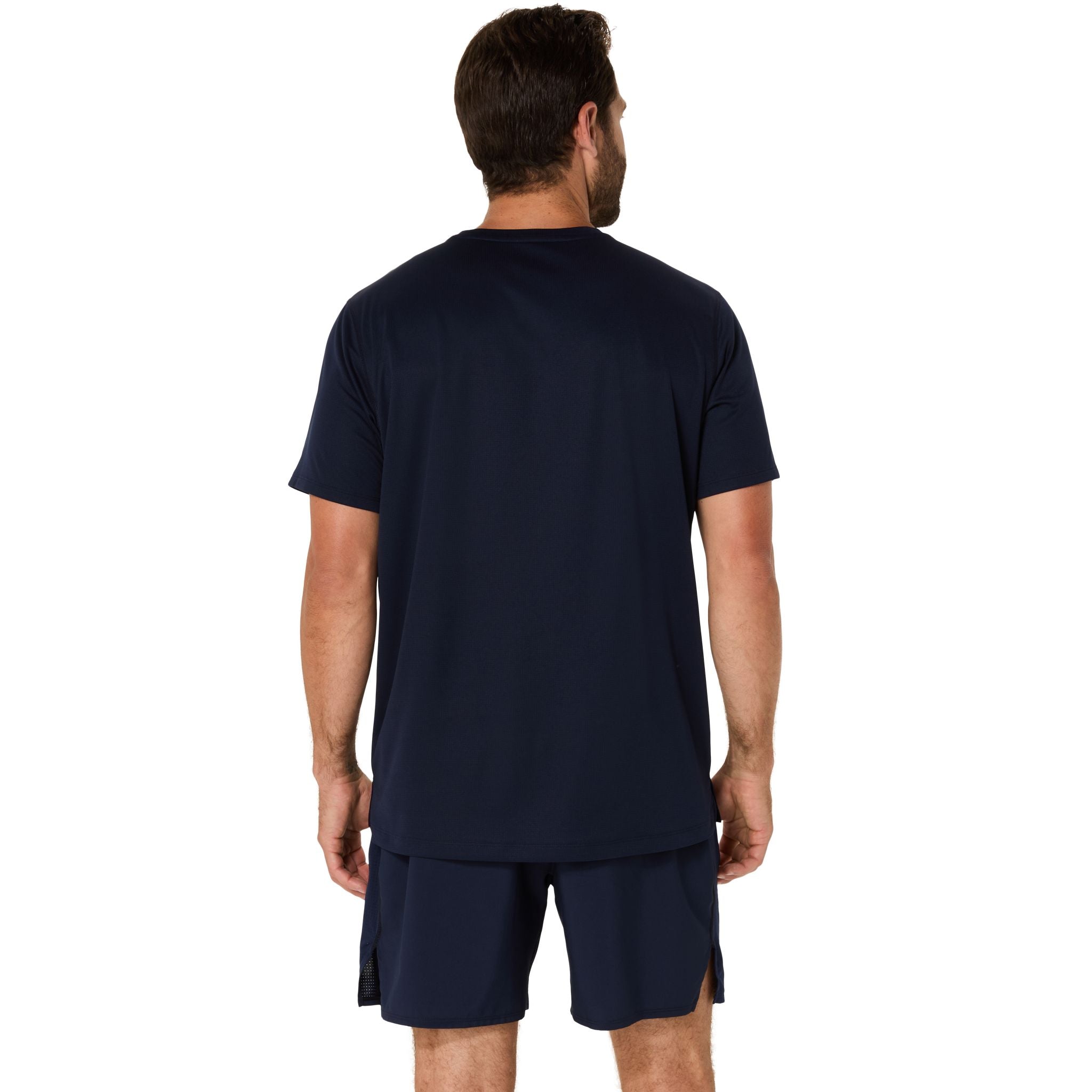 ASICS Silver Mens Running Tee