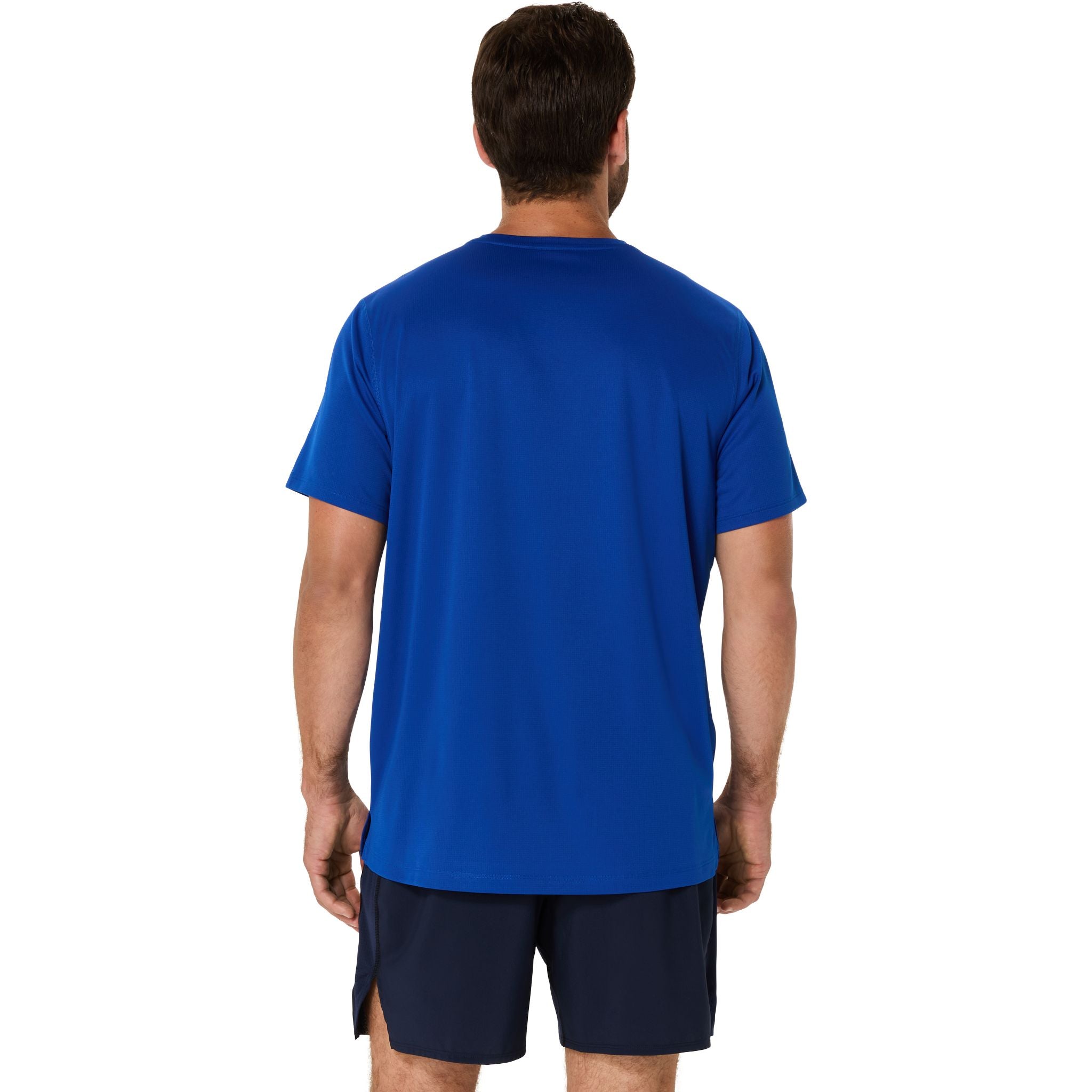 ASICS Silver Mens Running Tee