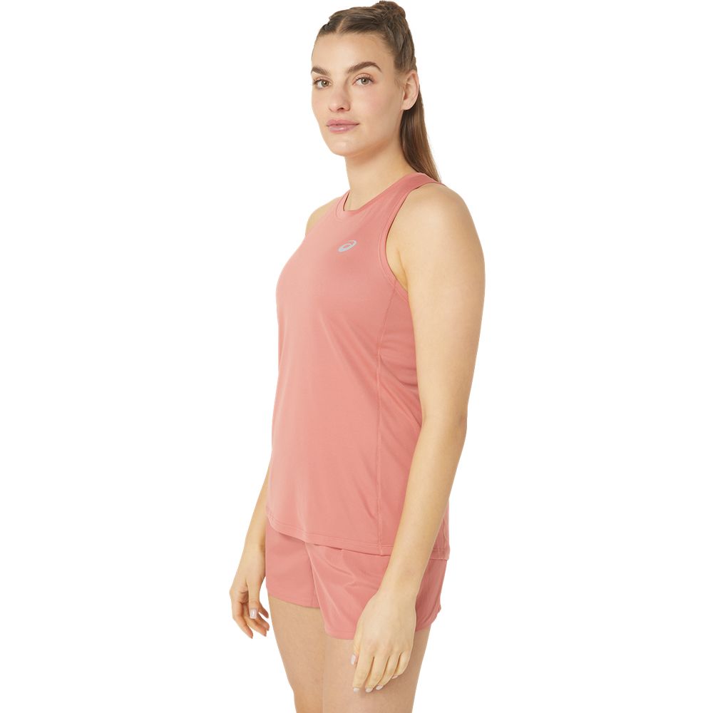 ASICS Silver Womens Running Tank