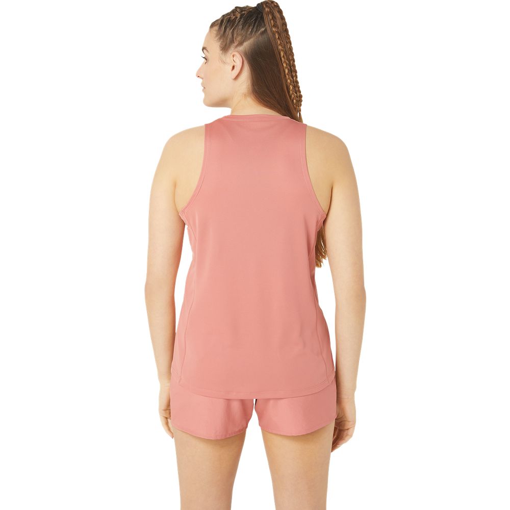ASICS Silver Womens Running Tank