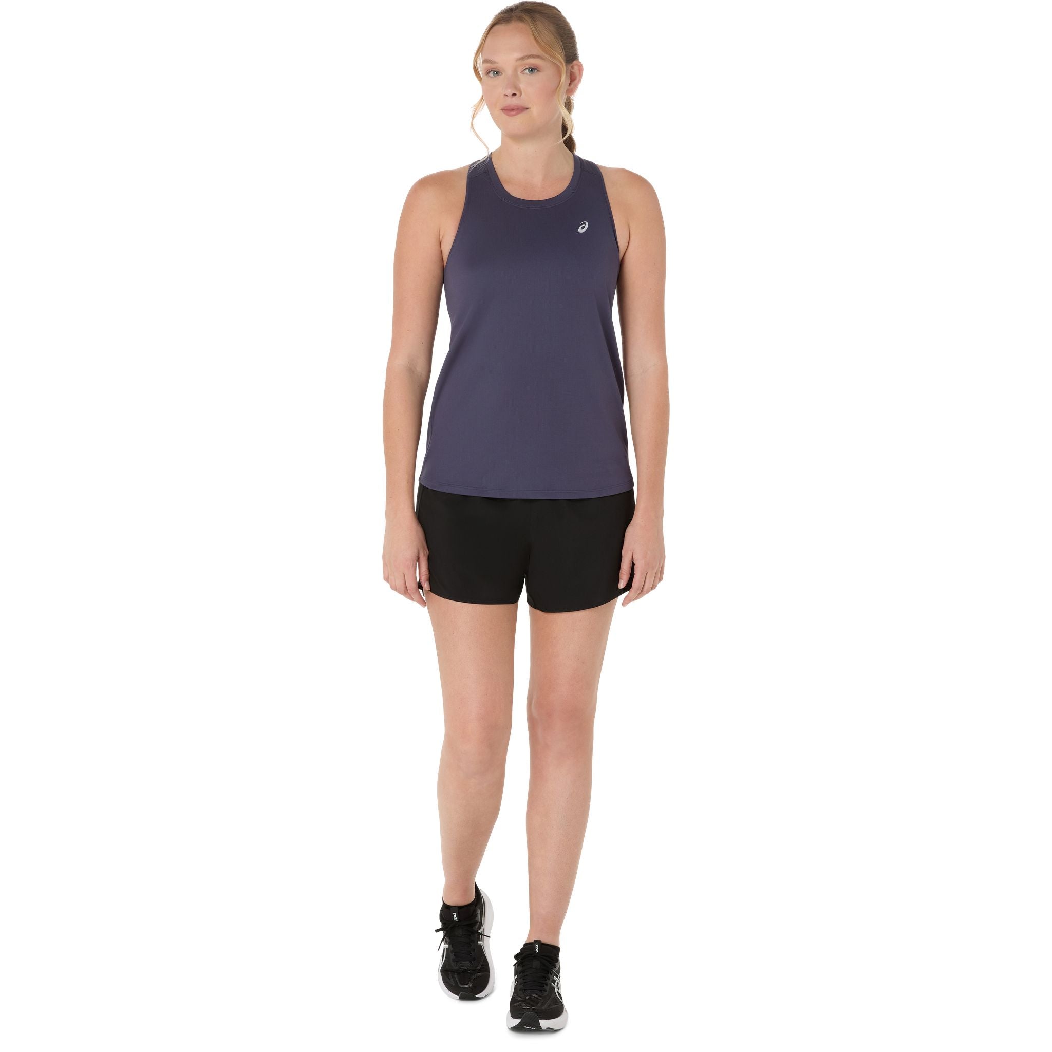 ASICS Silver Womens Running Tank