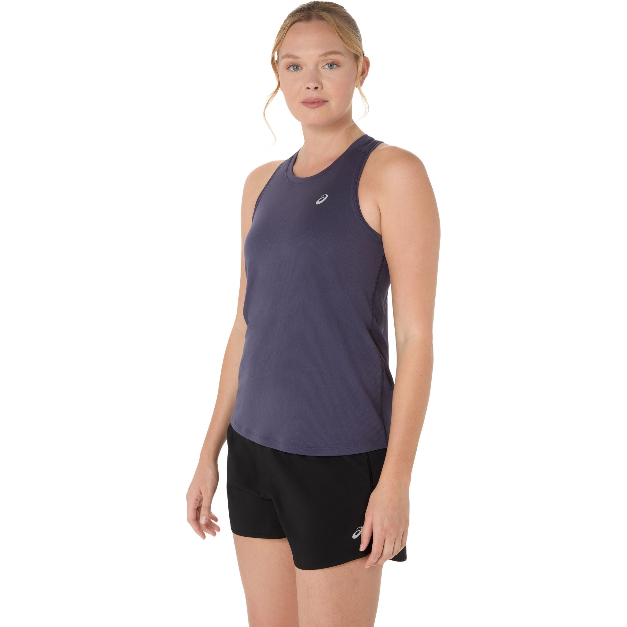 ASICS Silver Womens Running Tank