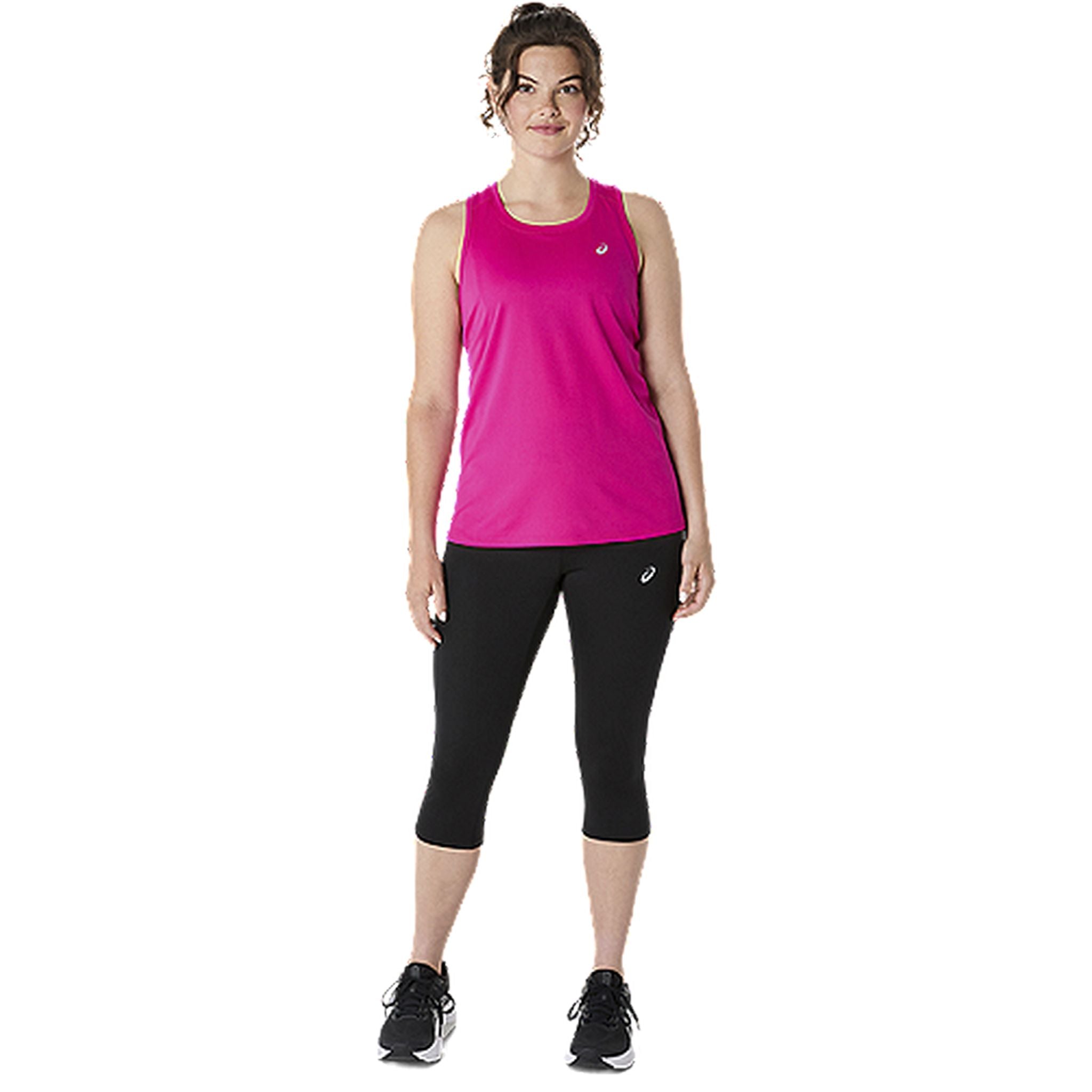 ASICS Silver Womens Running Tank