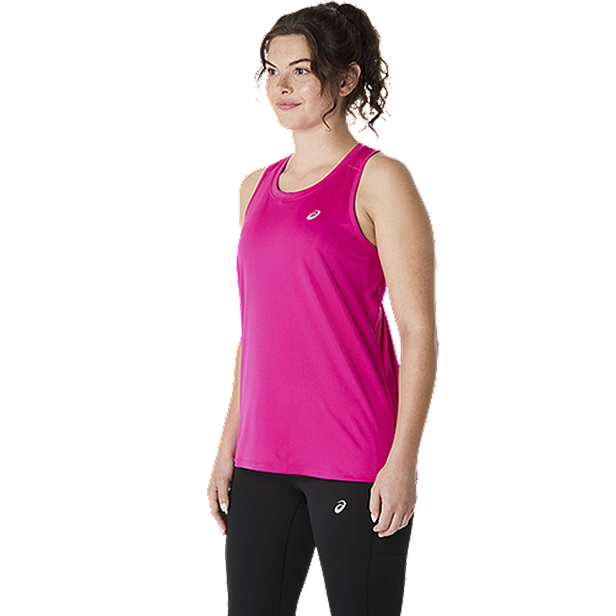 ASICS Silver Womens Running Tank