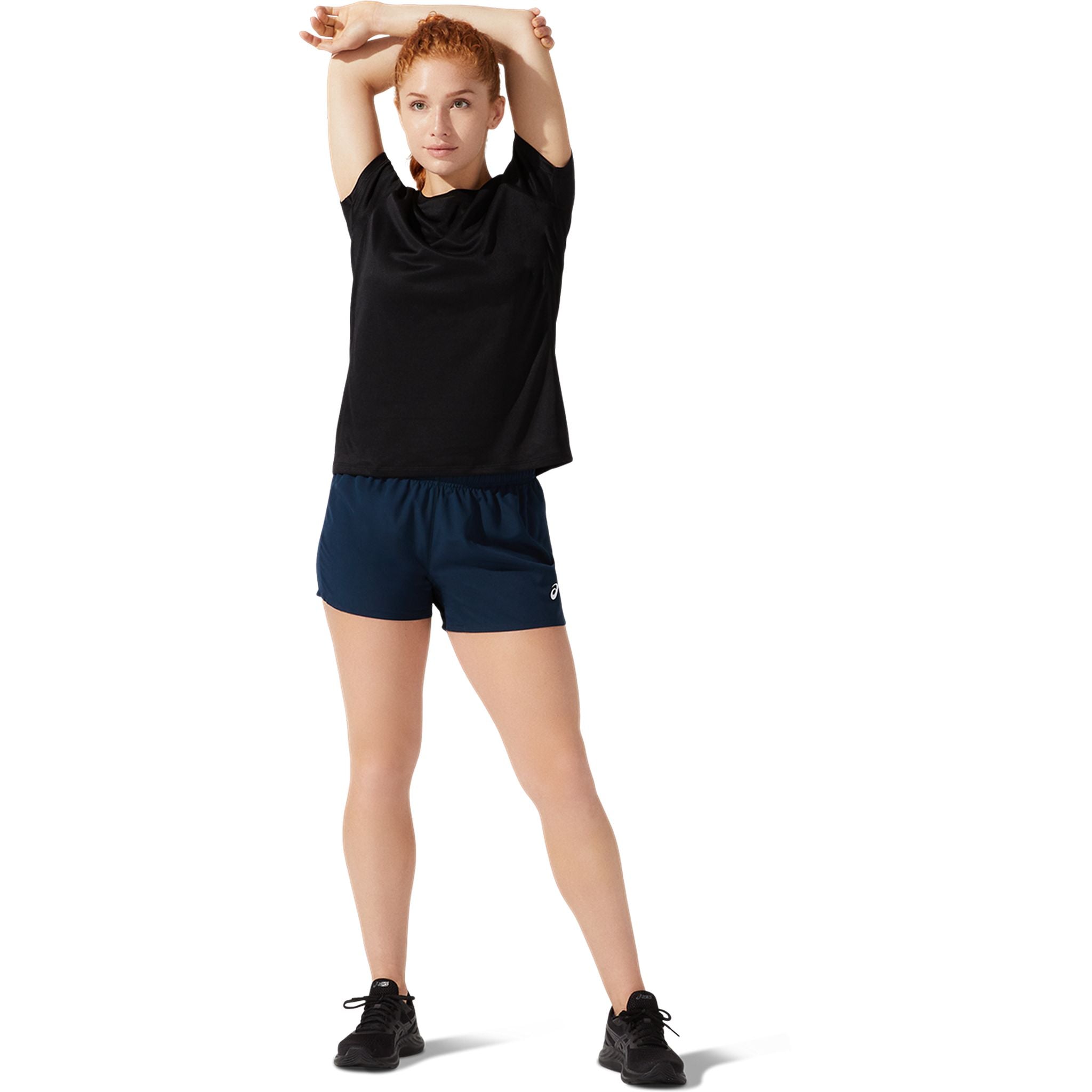 ASICS Silver Womens Running Tee