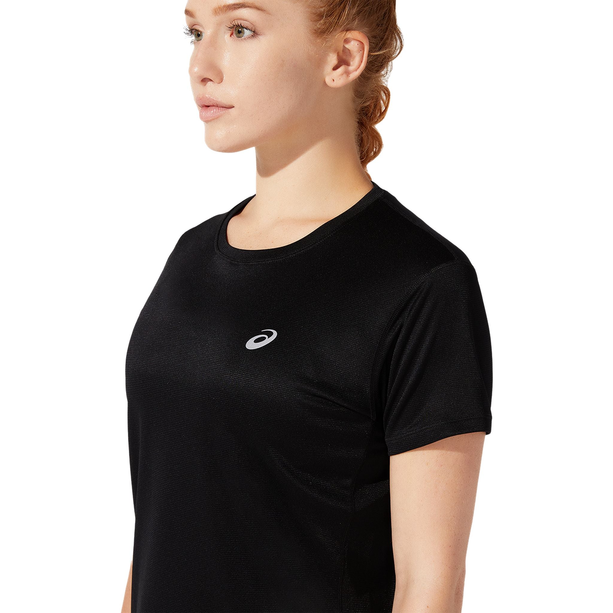 ASICS Silver Womens Running Tee
