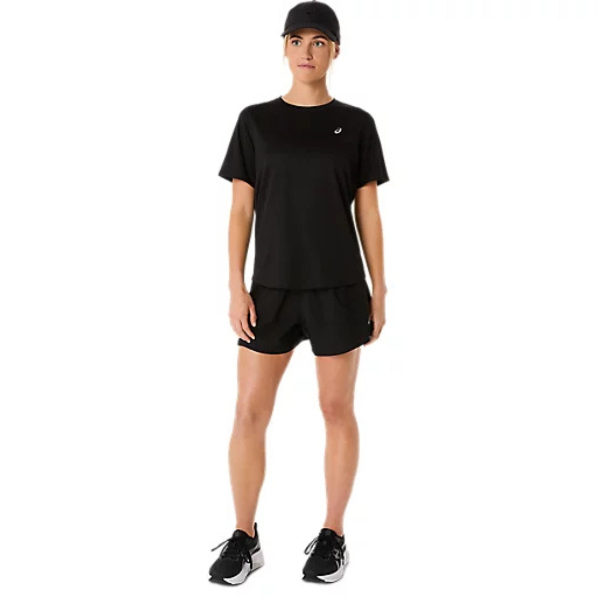 ASICS Silver Womens Running Tee