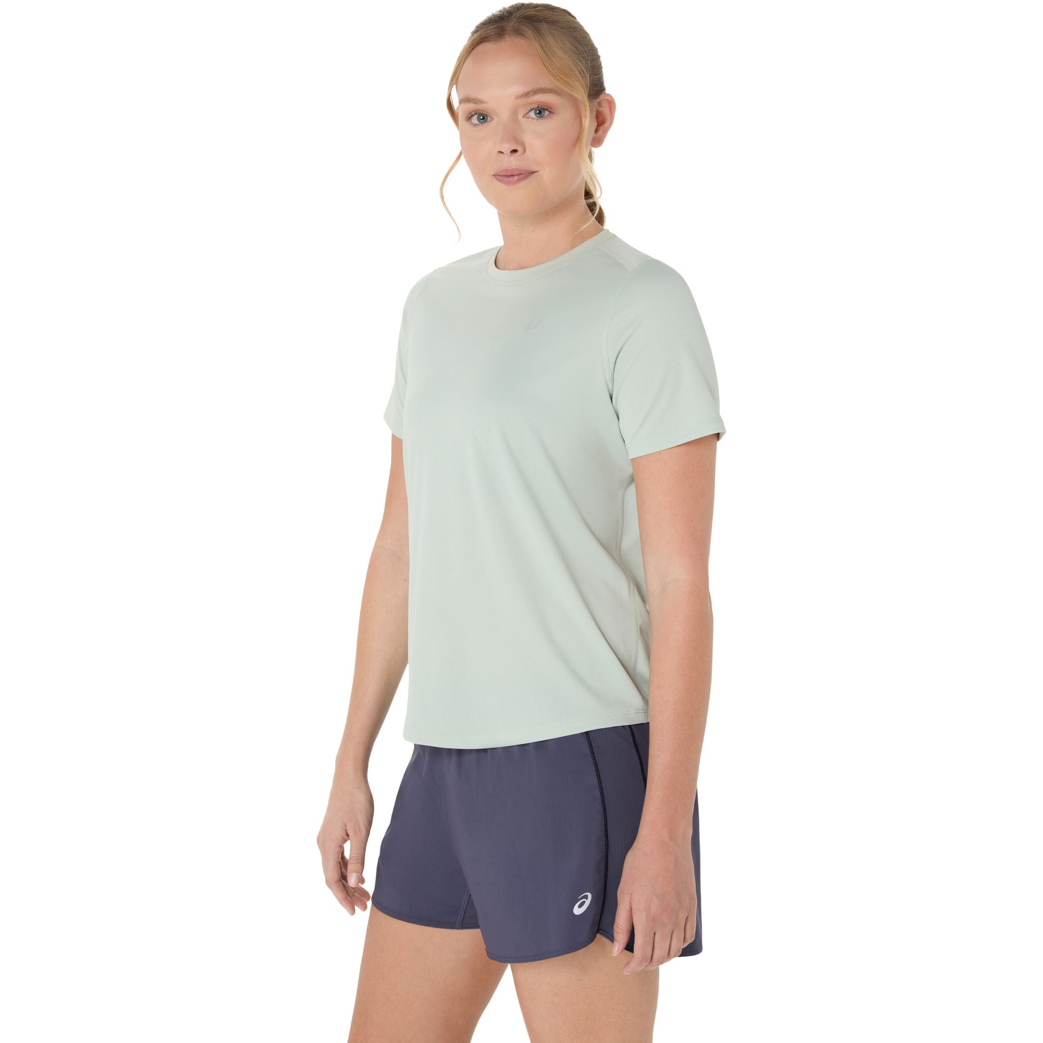 ASICS Silver Womens Running Tee