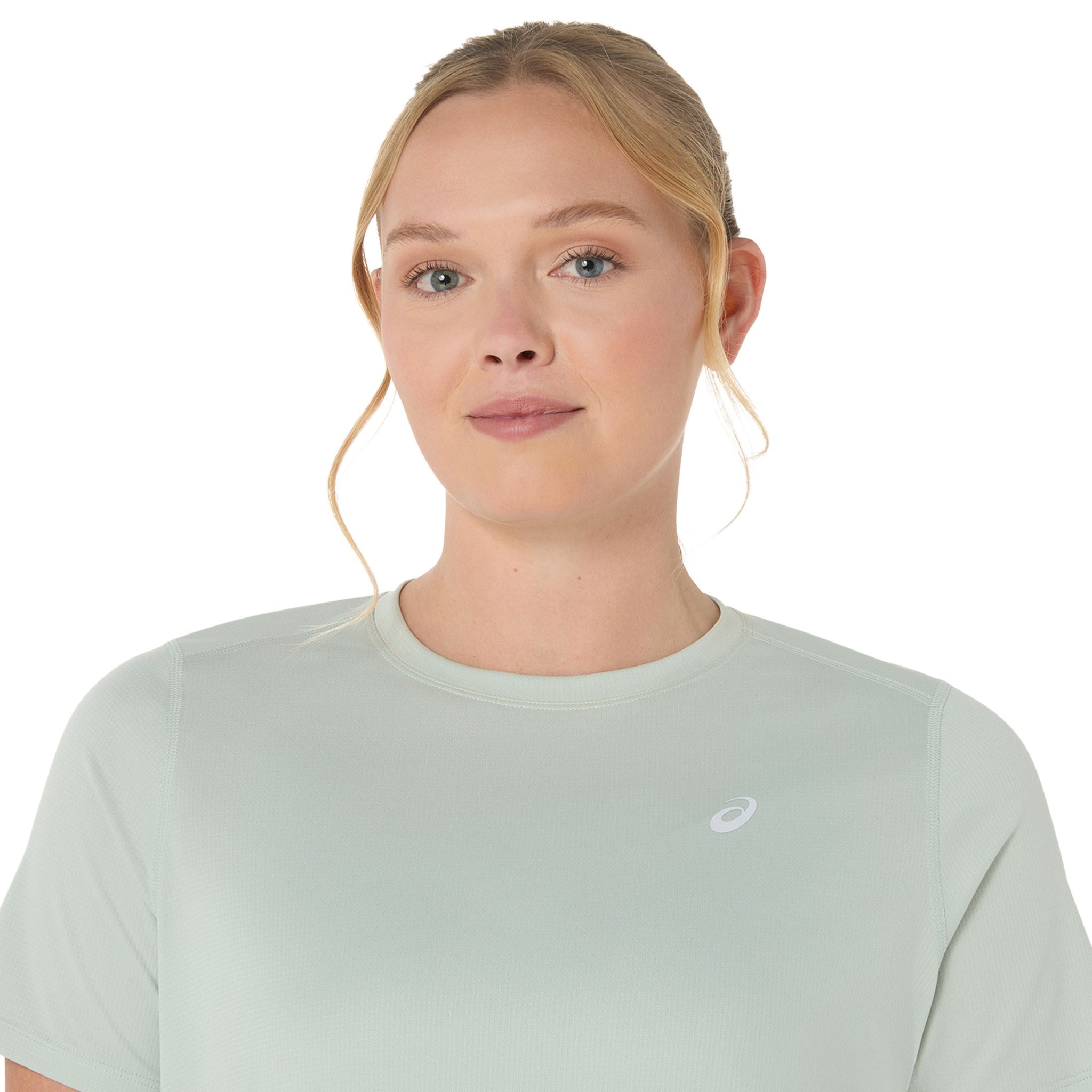 ASICS Silver Womens Running Tee