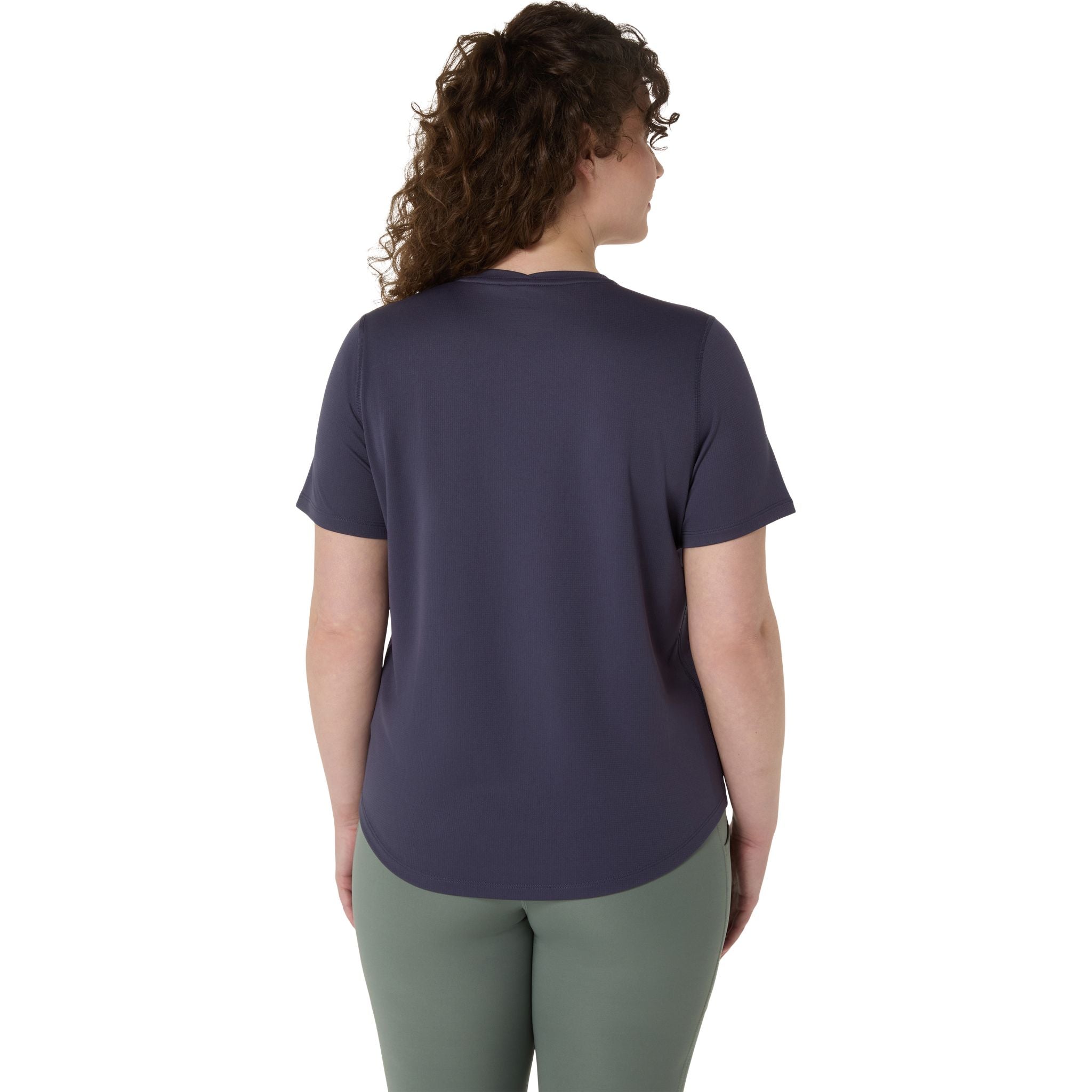 ASICS Silver Womens Running Tee