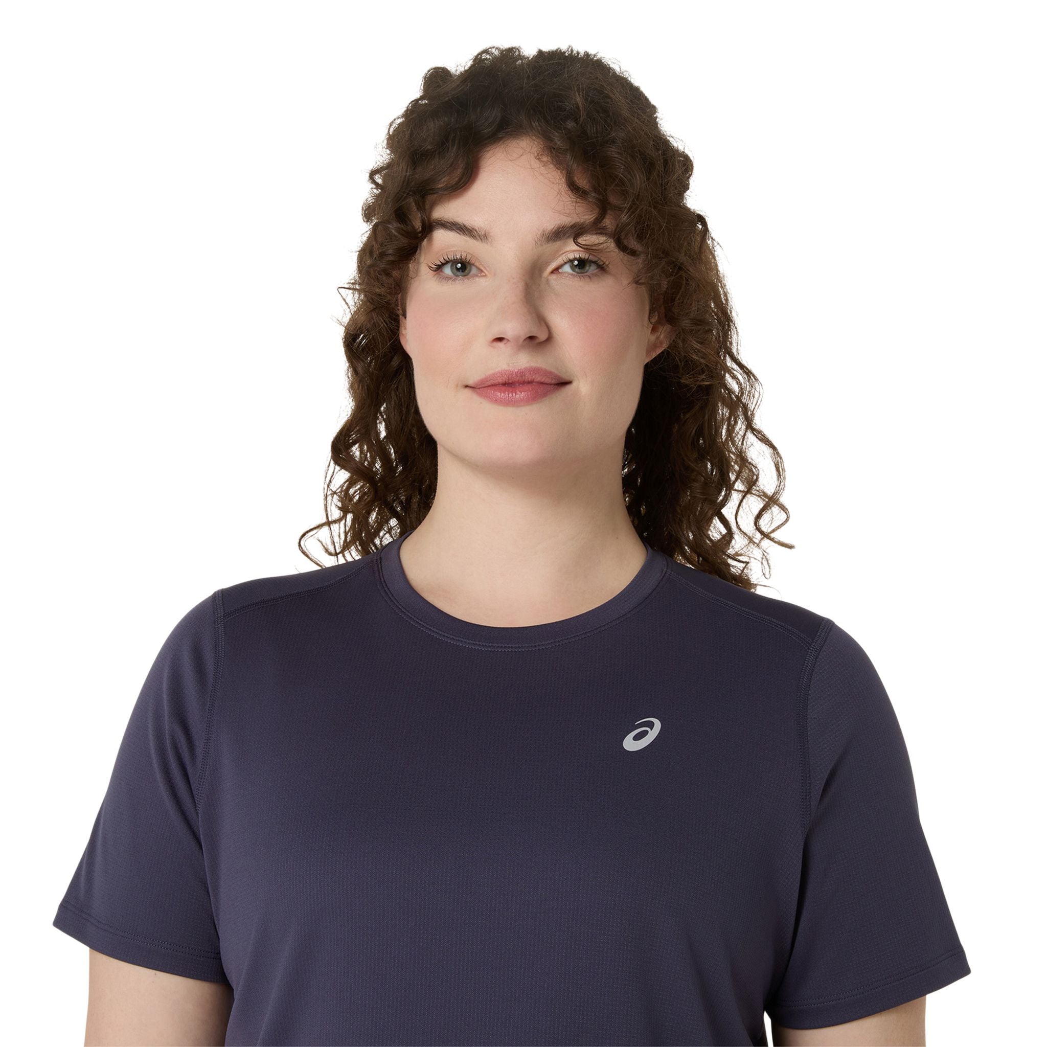 ASICS Silver Womens Running Tee