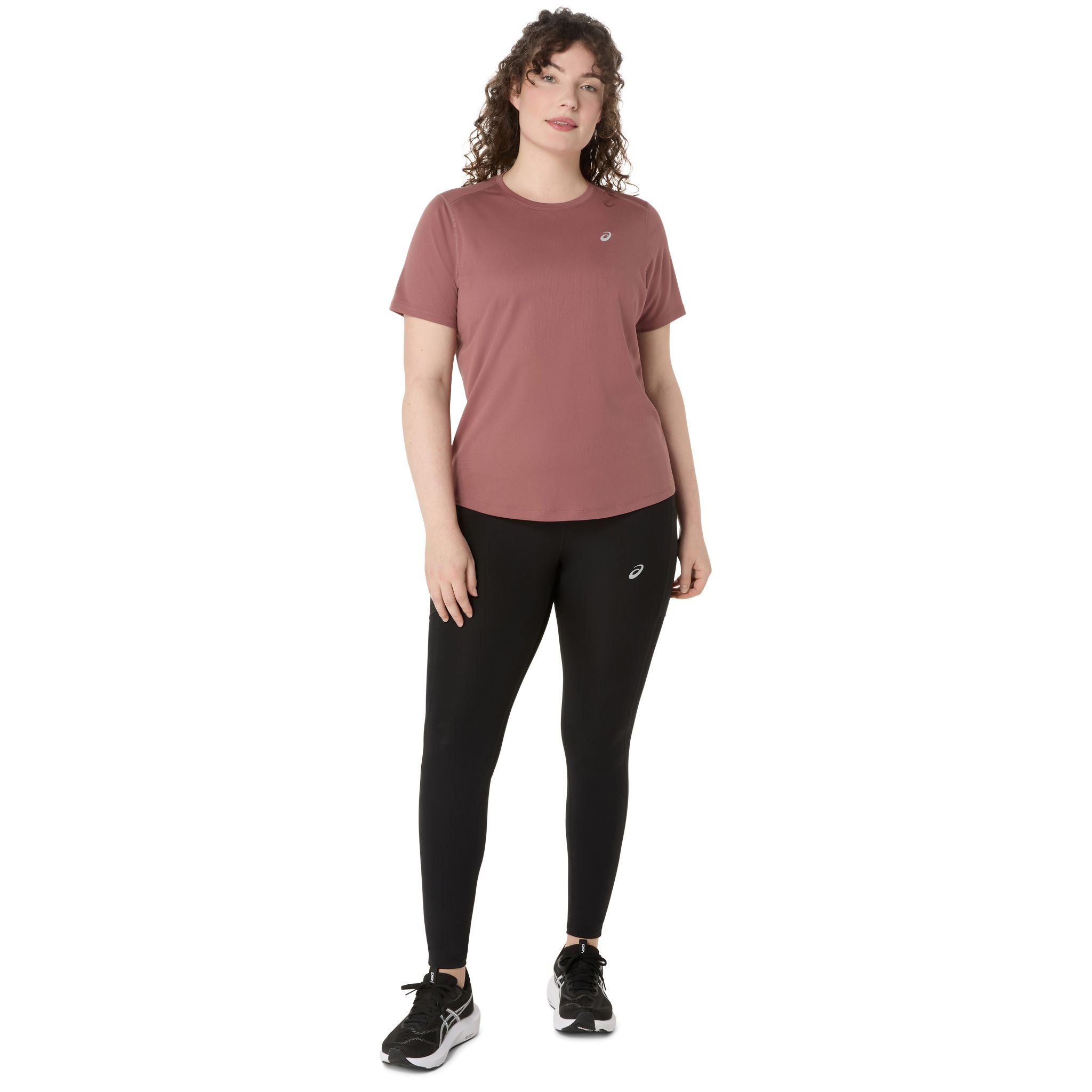 ASICS Silver Womens Running Tee