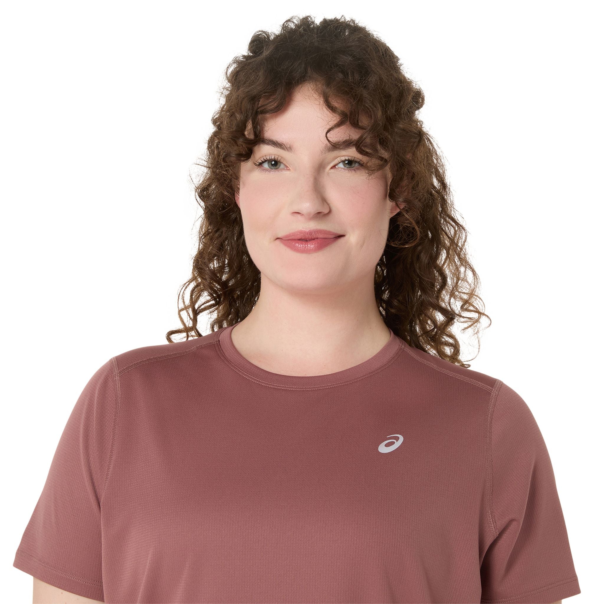 ASICS Silver Womens Running Tee