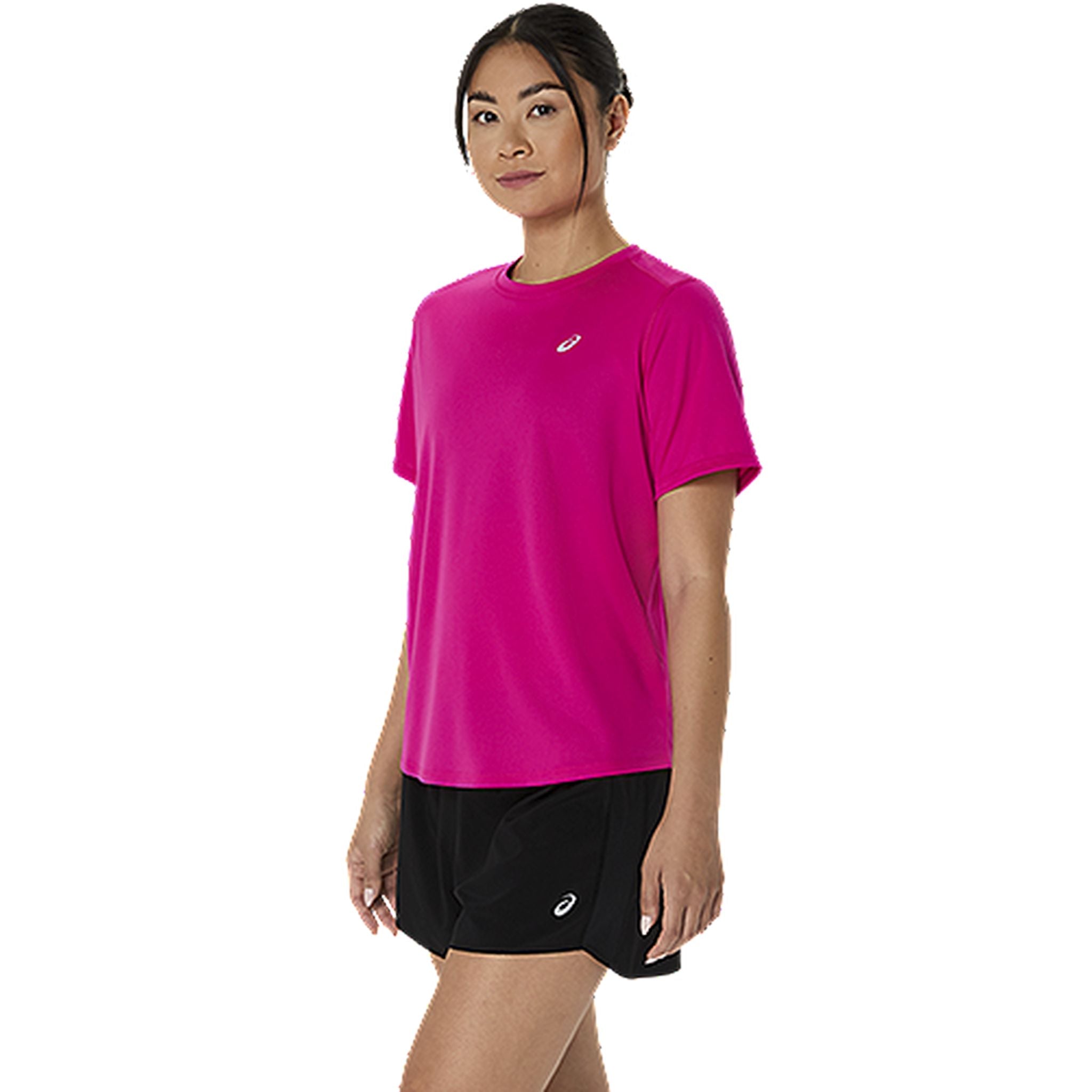 ASICS Silver Womens Running Tee
