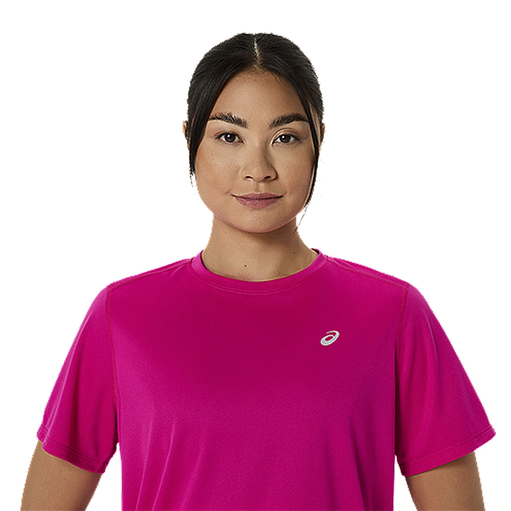 ASICS Silver Womens Running Tee