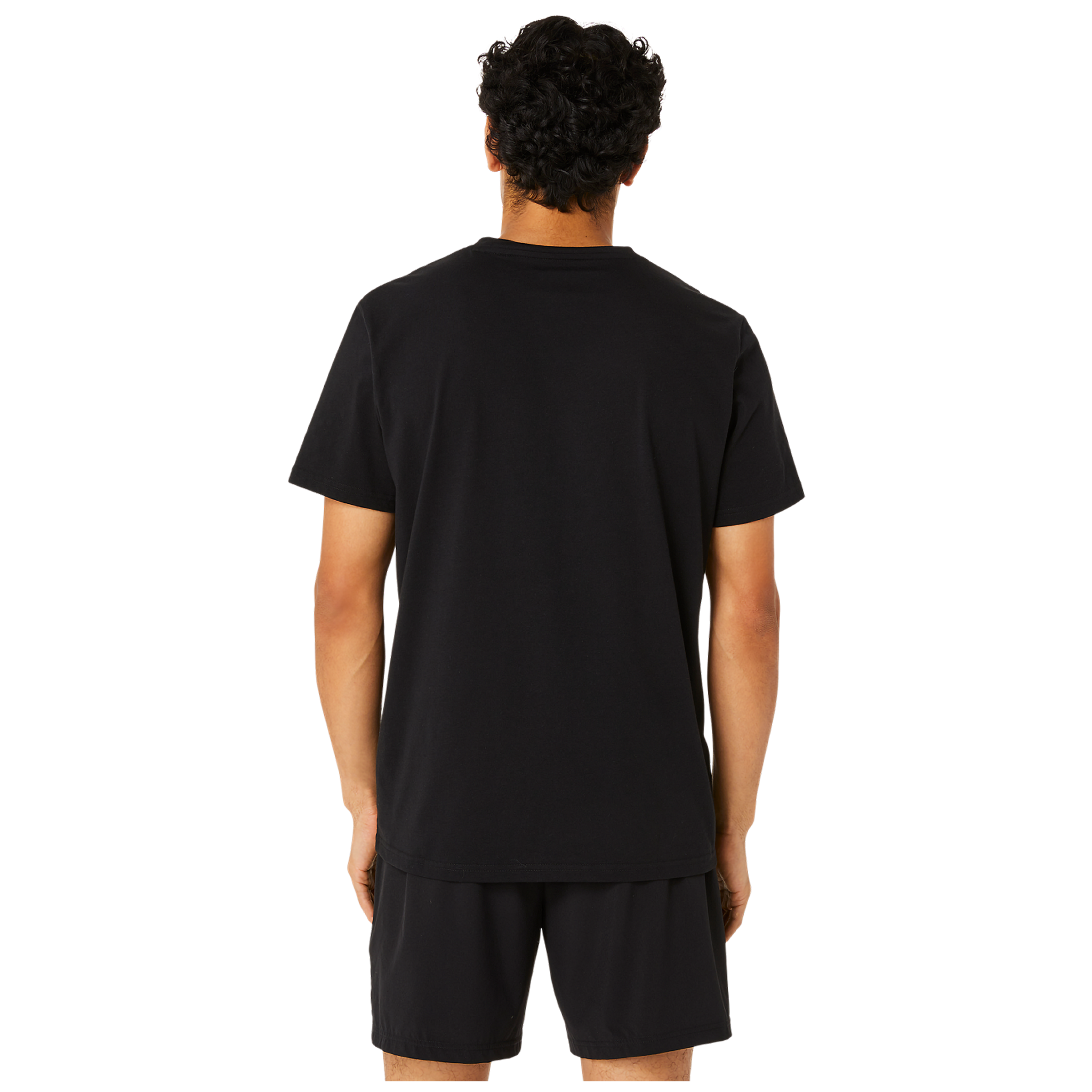 ASICS Stripe Logo Graphic Mens Tee