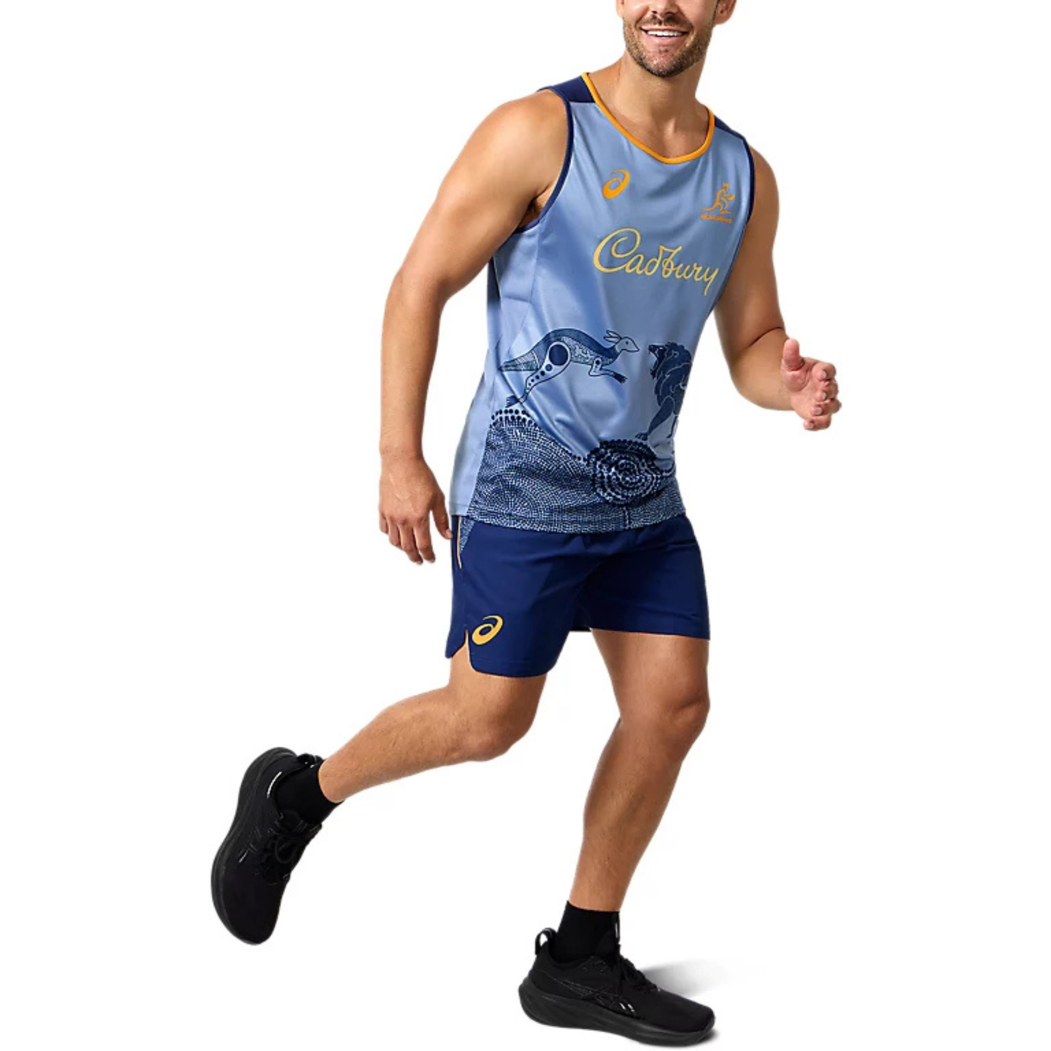 ASICS Wallabies Mens Training Tank