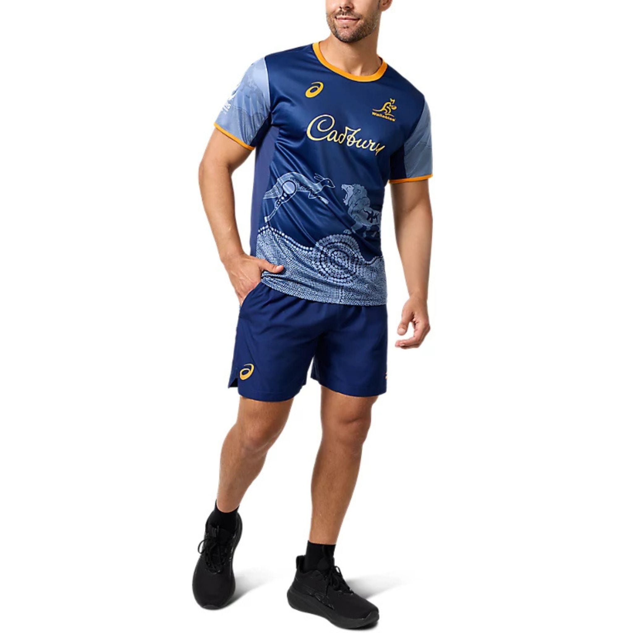 ASICS Wallabies Short Sleeved Mens Training Tee