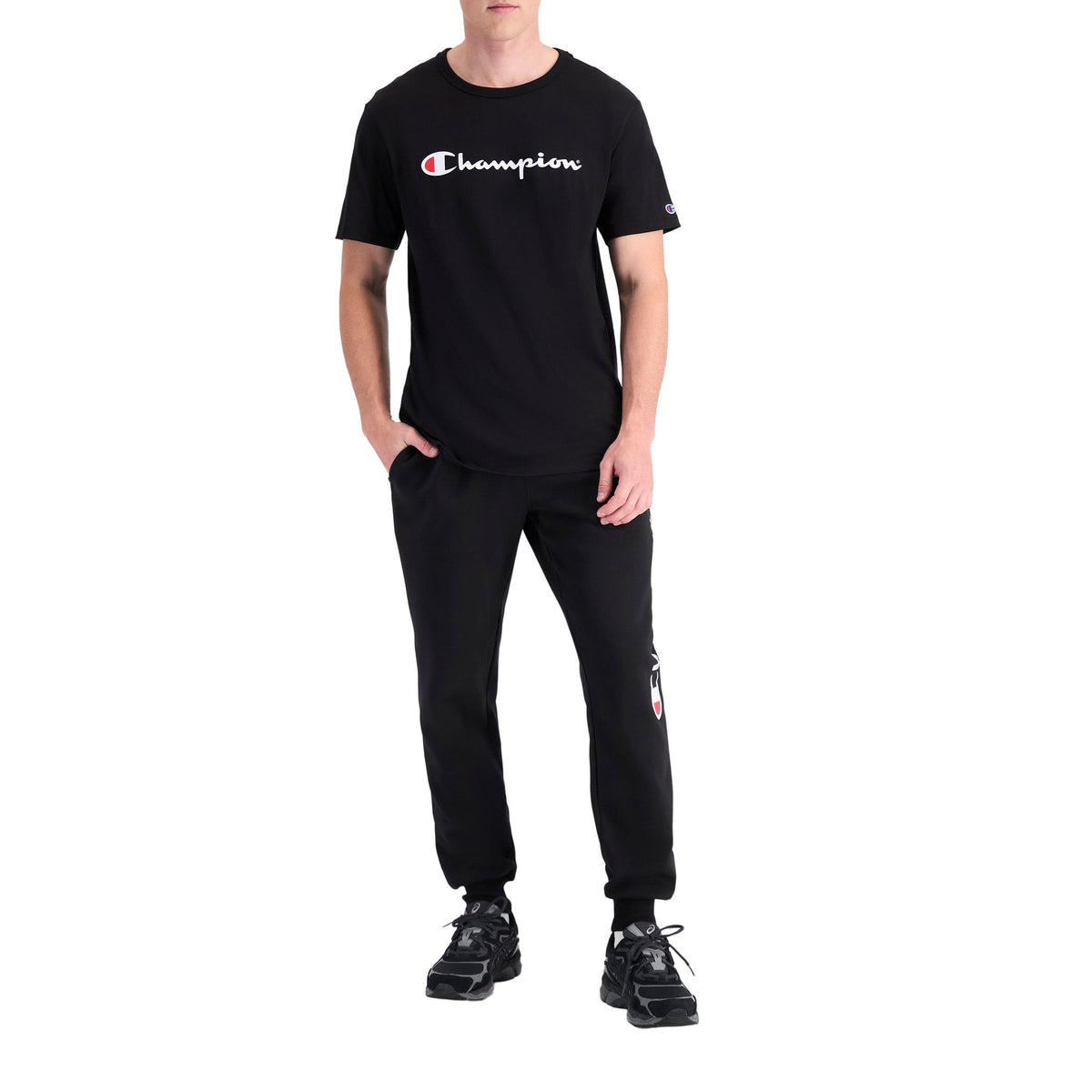 Champion Script Short Sleeve Mens Tee