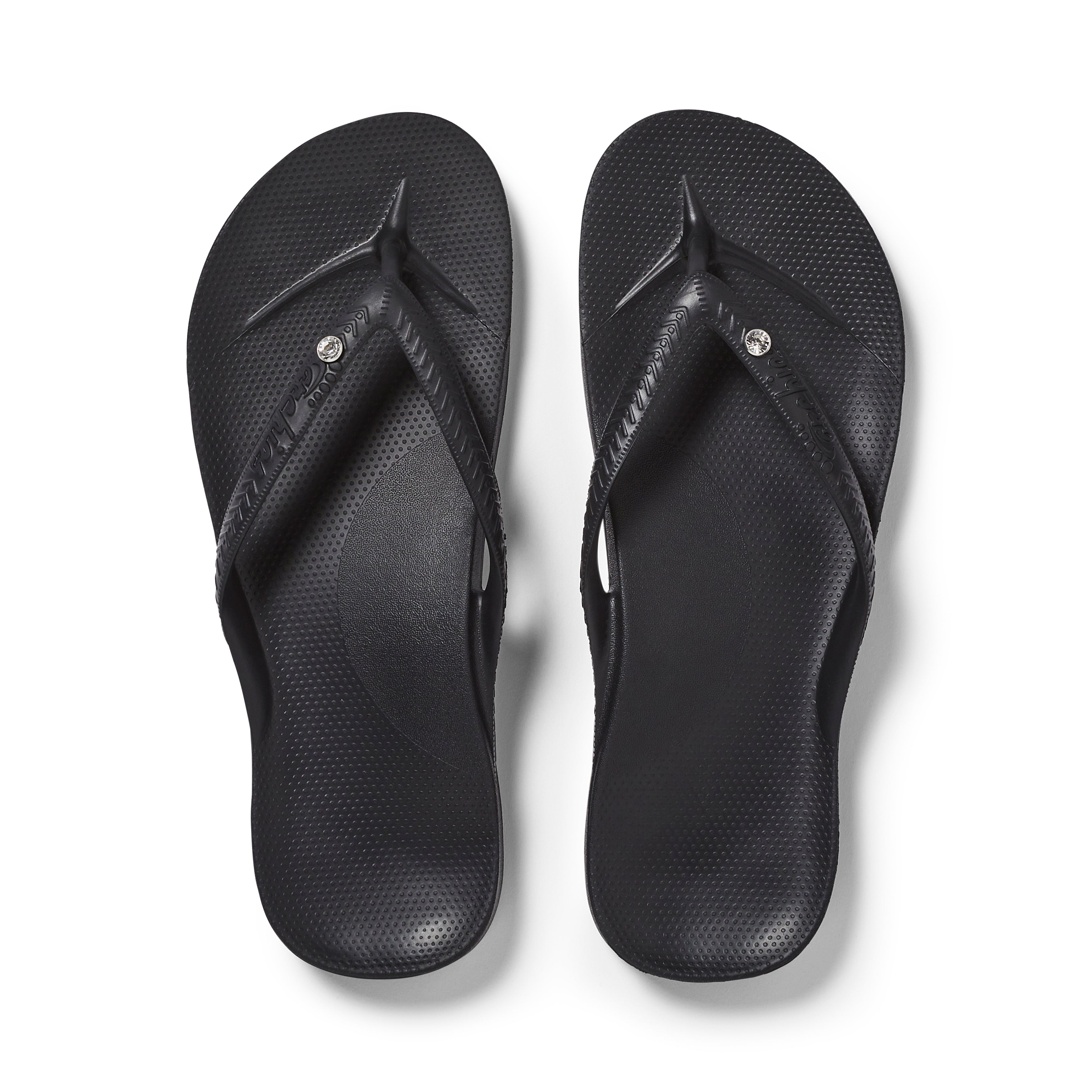 Archies Crystal Arch Support Thongs