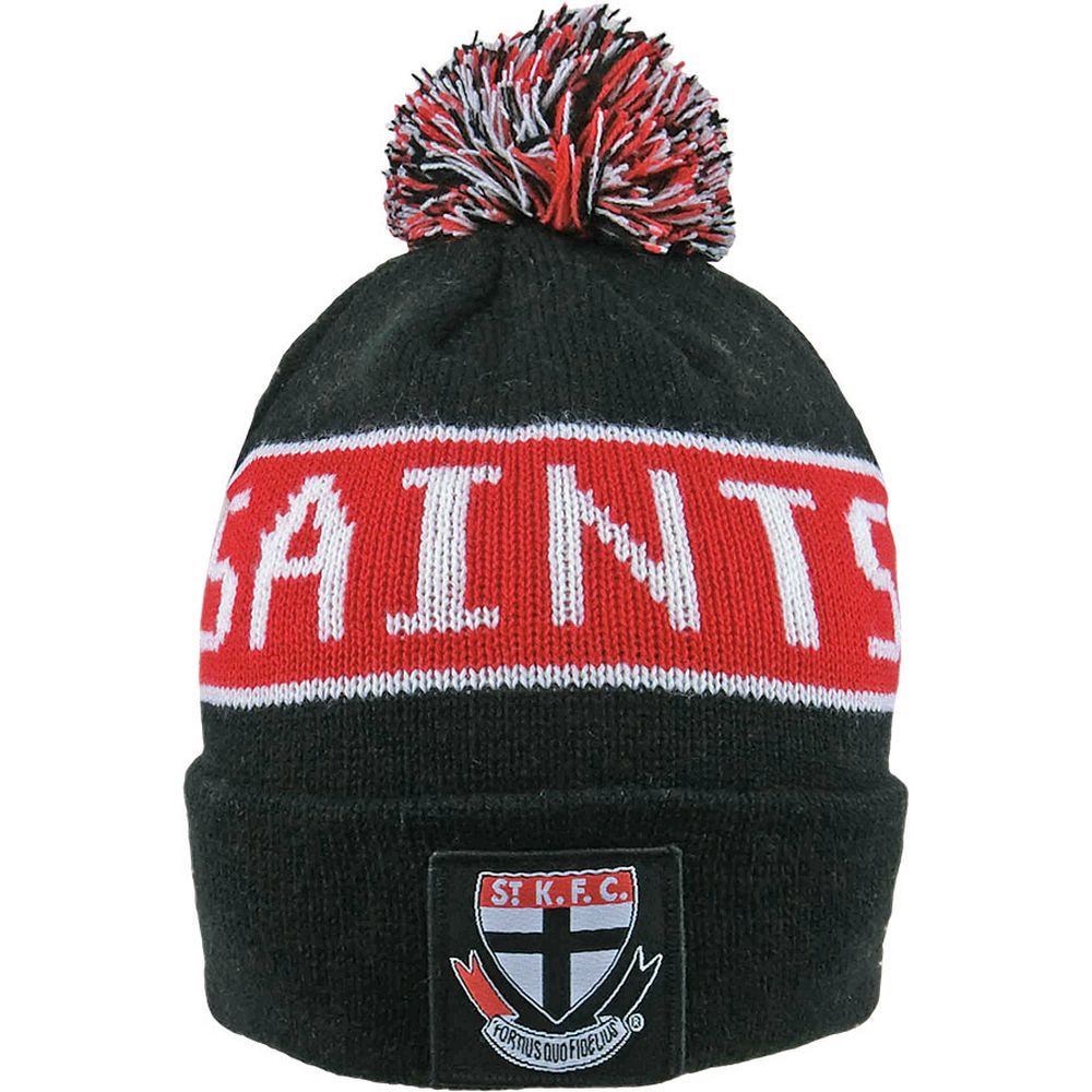 AFL St Kilda Saints Bar Beanie