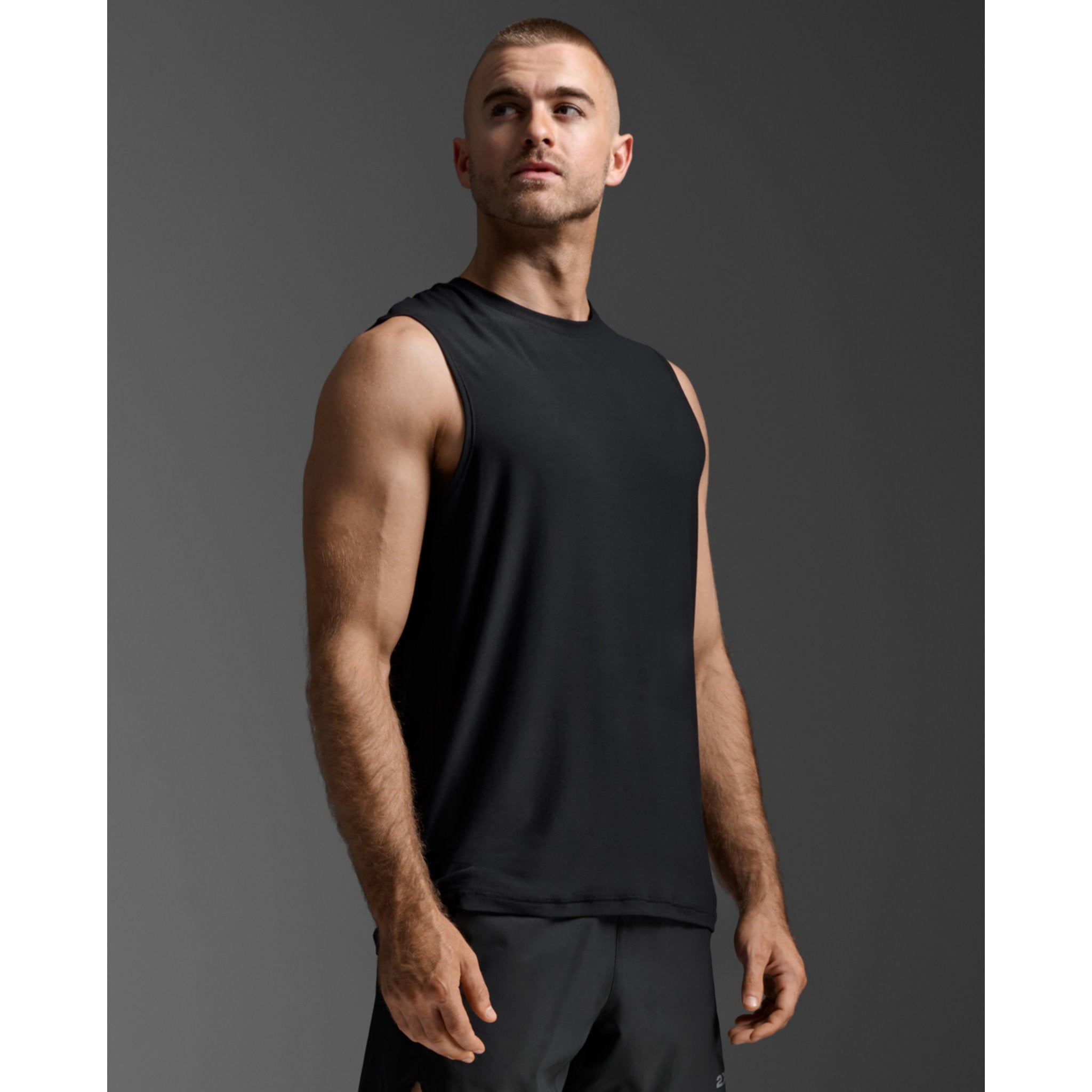 2XU Signature Soft Jersey Mens Tank