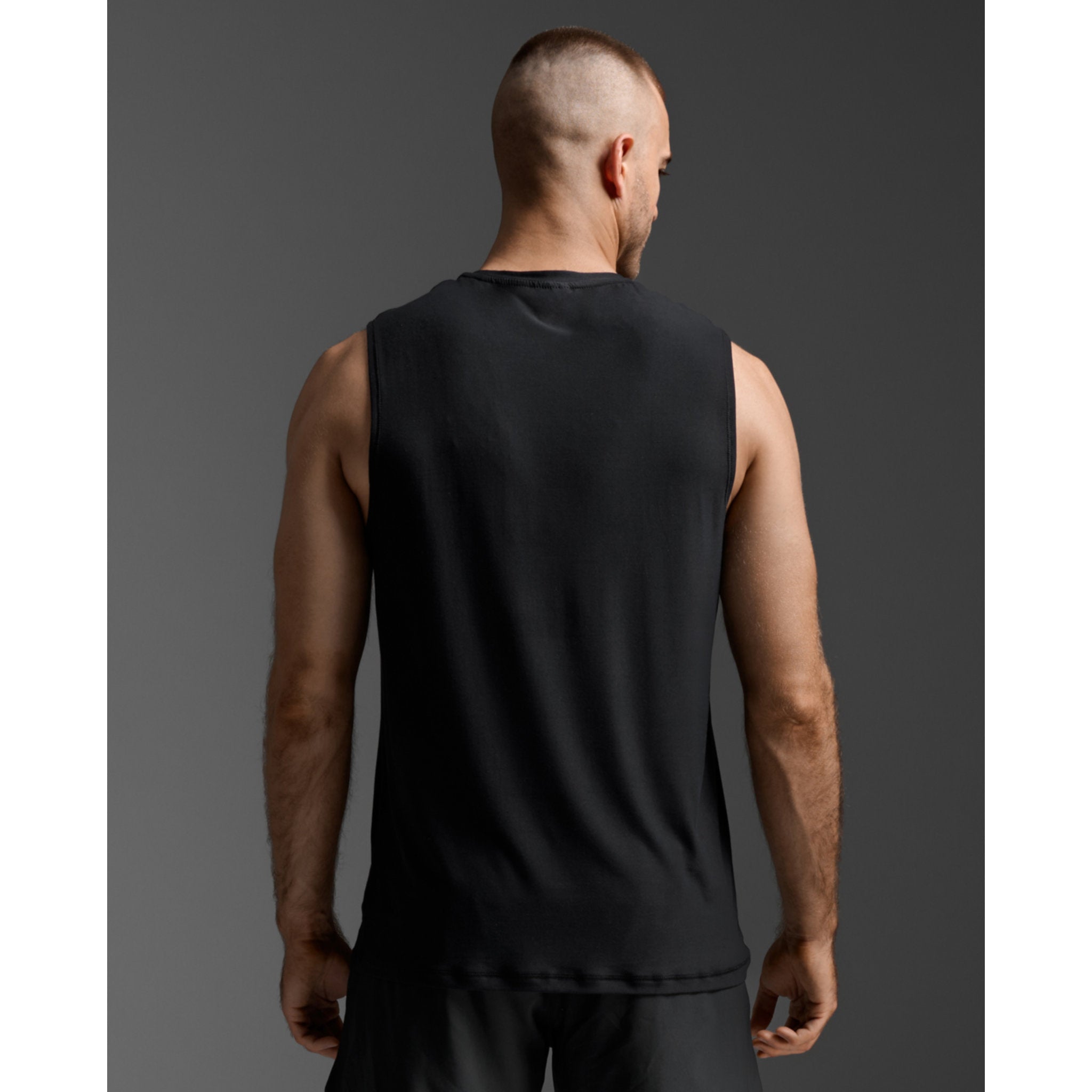 2XU Signature Soft Jersey Mens Tank