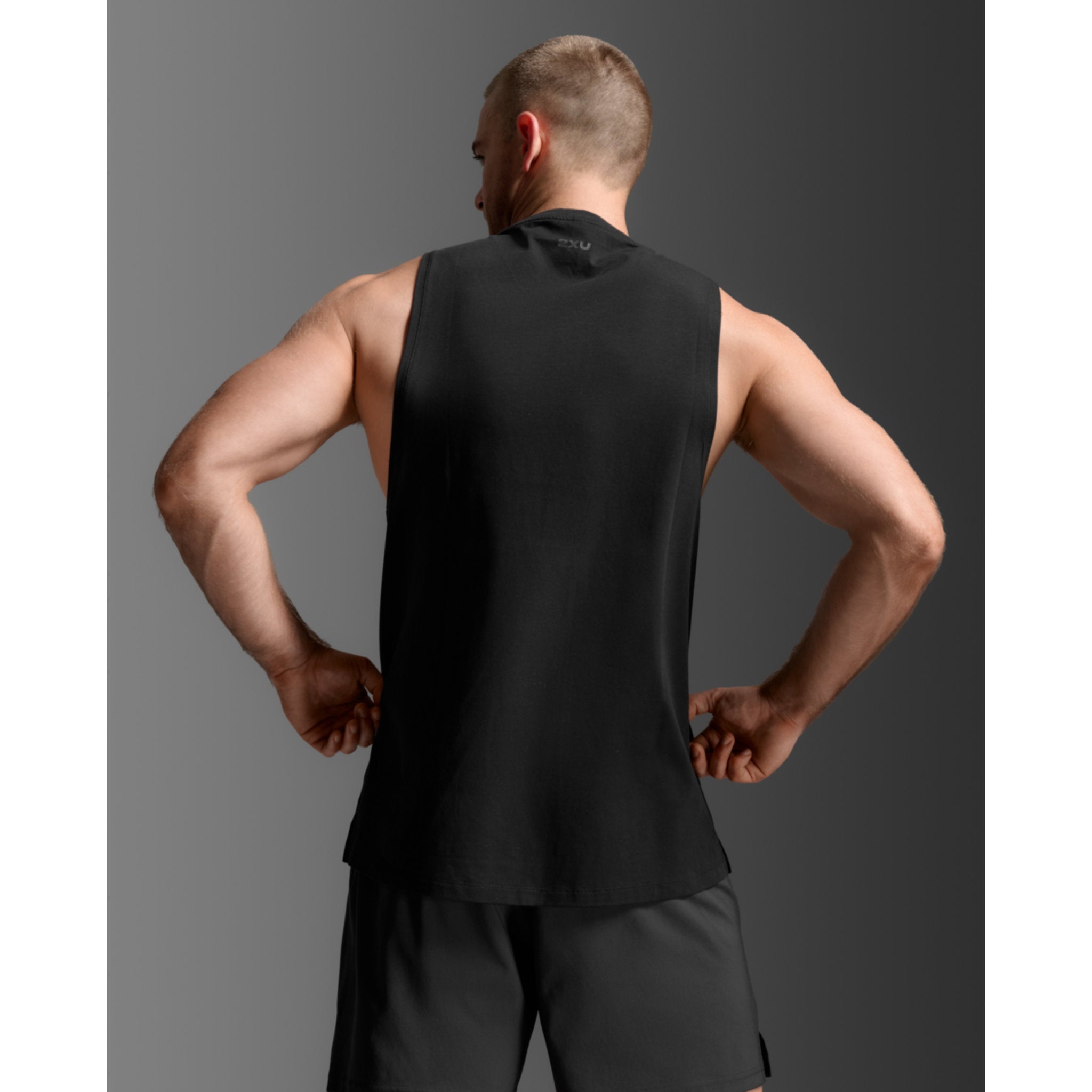 2XU Motion Cotton Flex Mens Tank