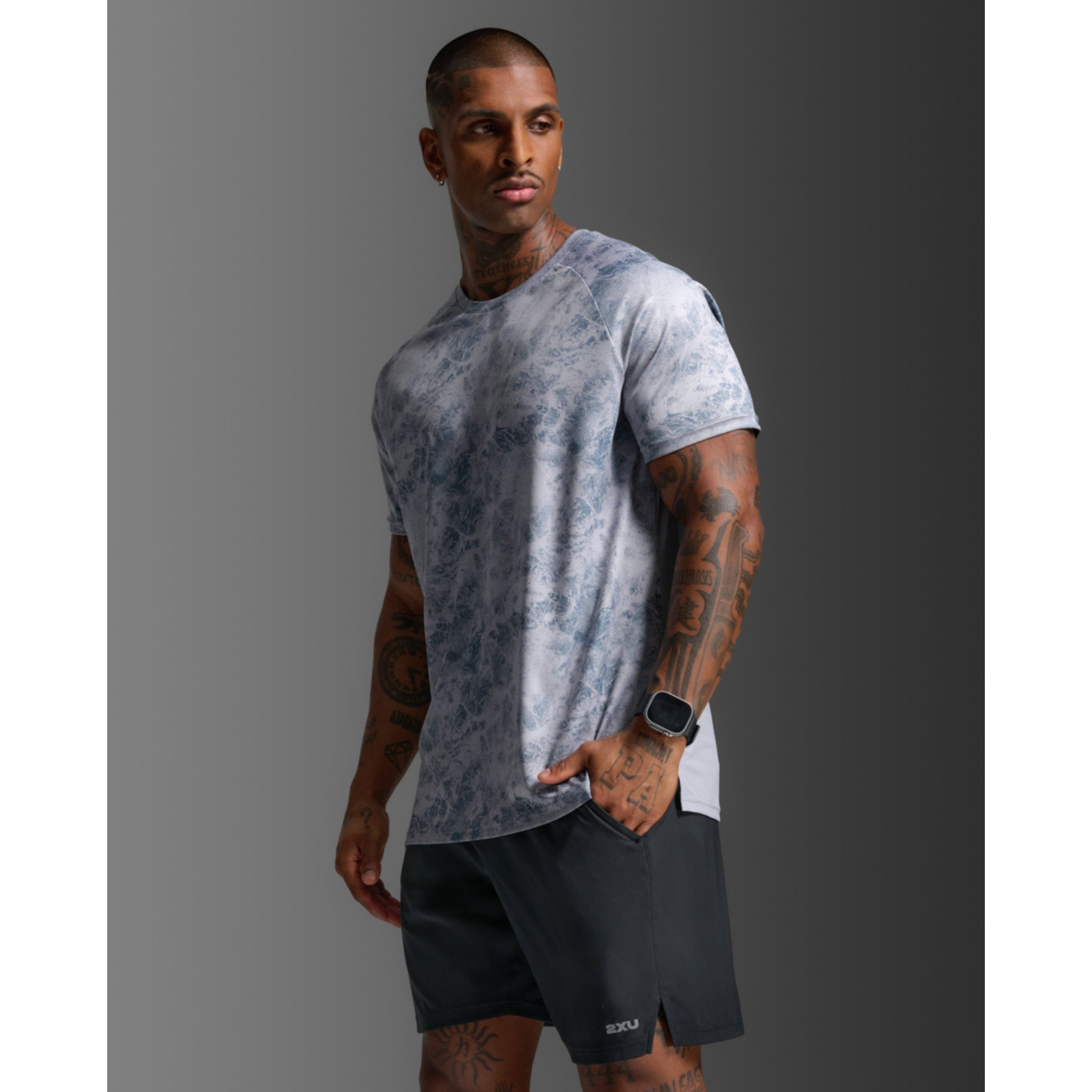 2XU Aero Mesh Mens Tee