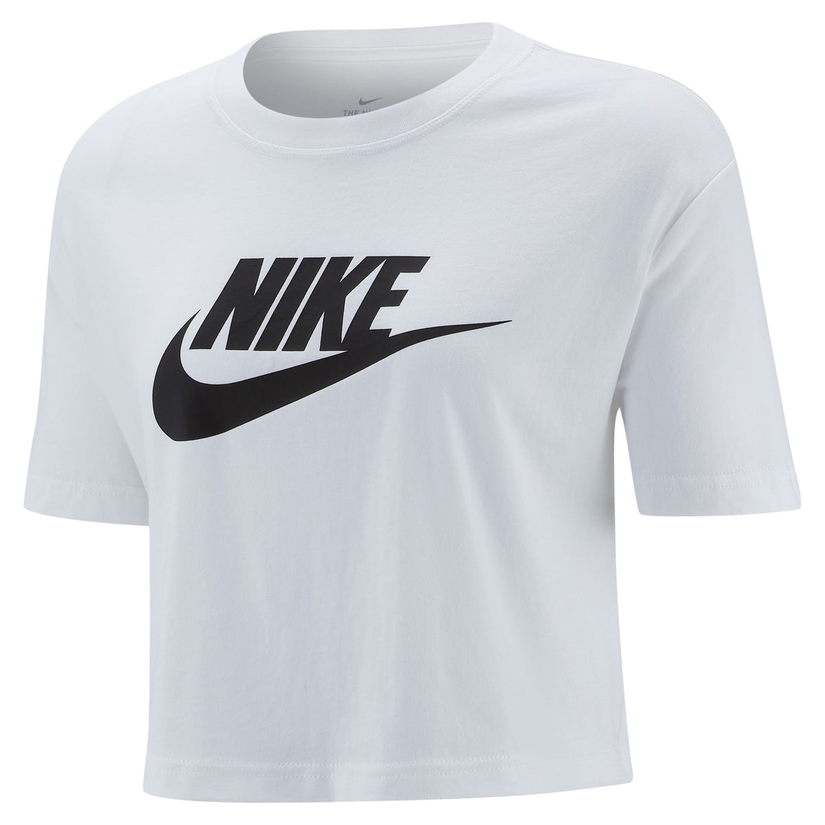 Nike Club Cropped Logo Womens Tee