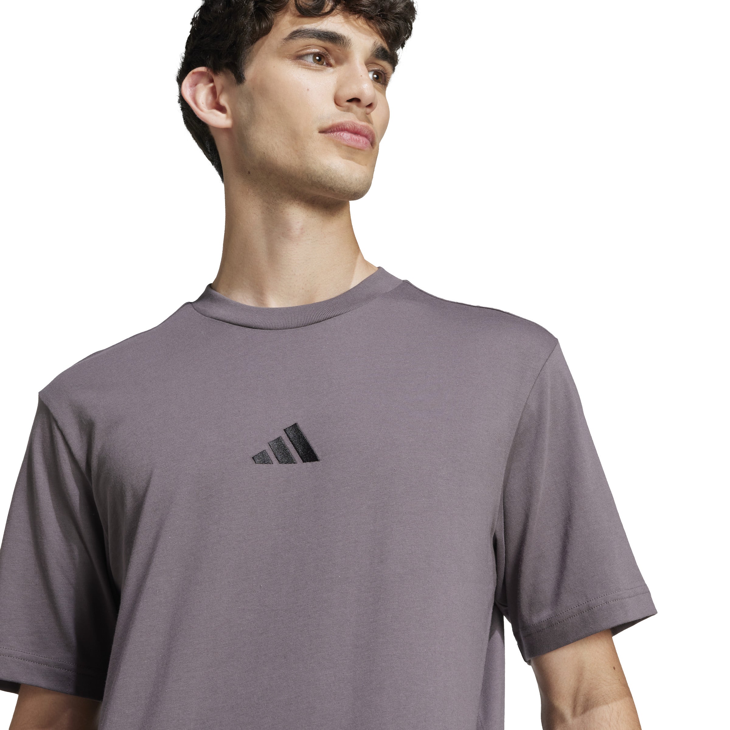 adidas Essentials Small Logo Single Jersey Mens Tee