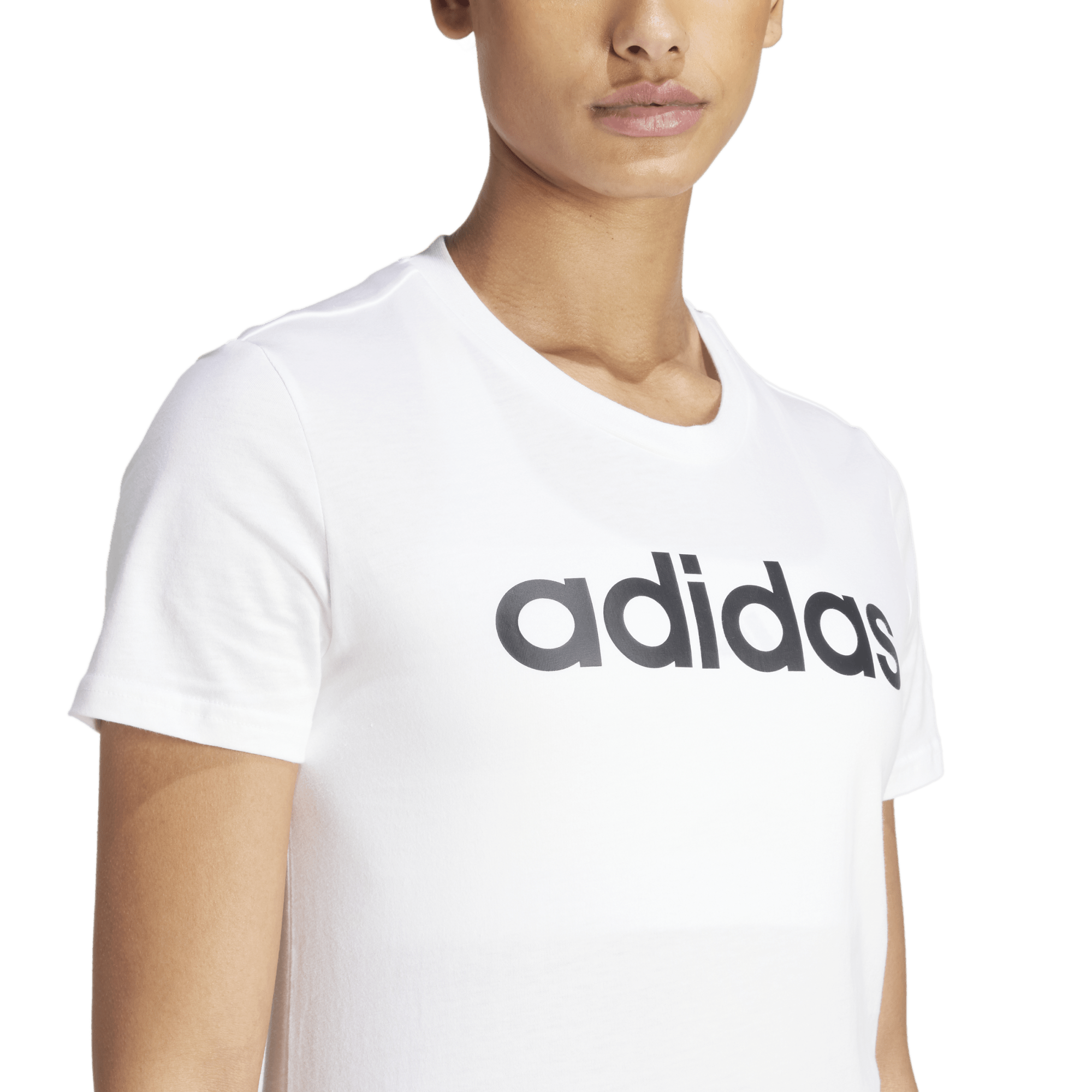 adidas Essentials Linear Womens Tee