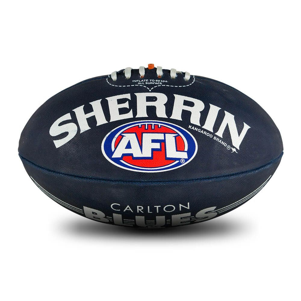 Sherrin Team Club Ball - Carlton Blues