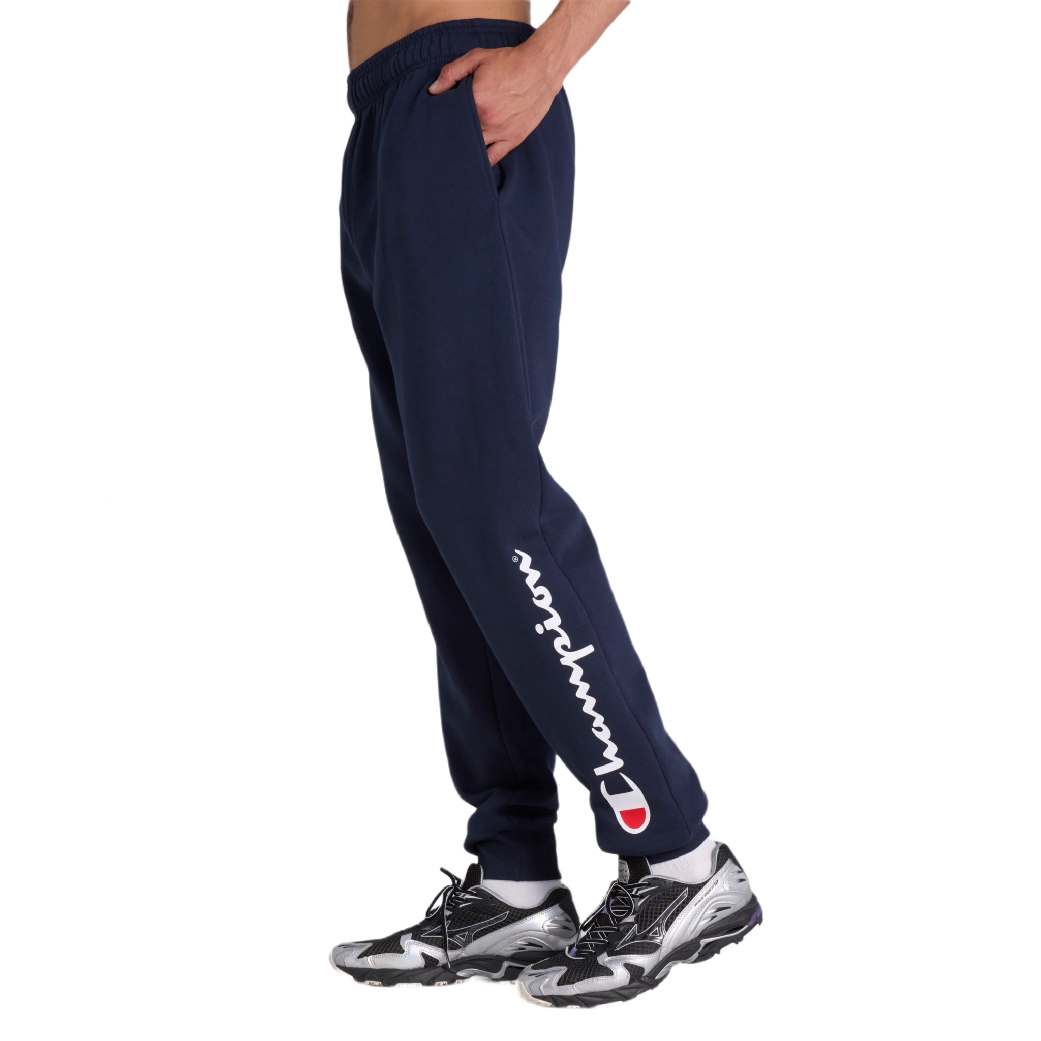 Champion Legacy Script Mens Trackpants