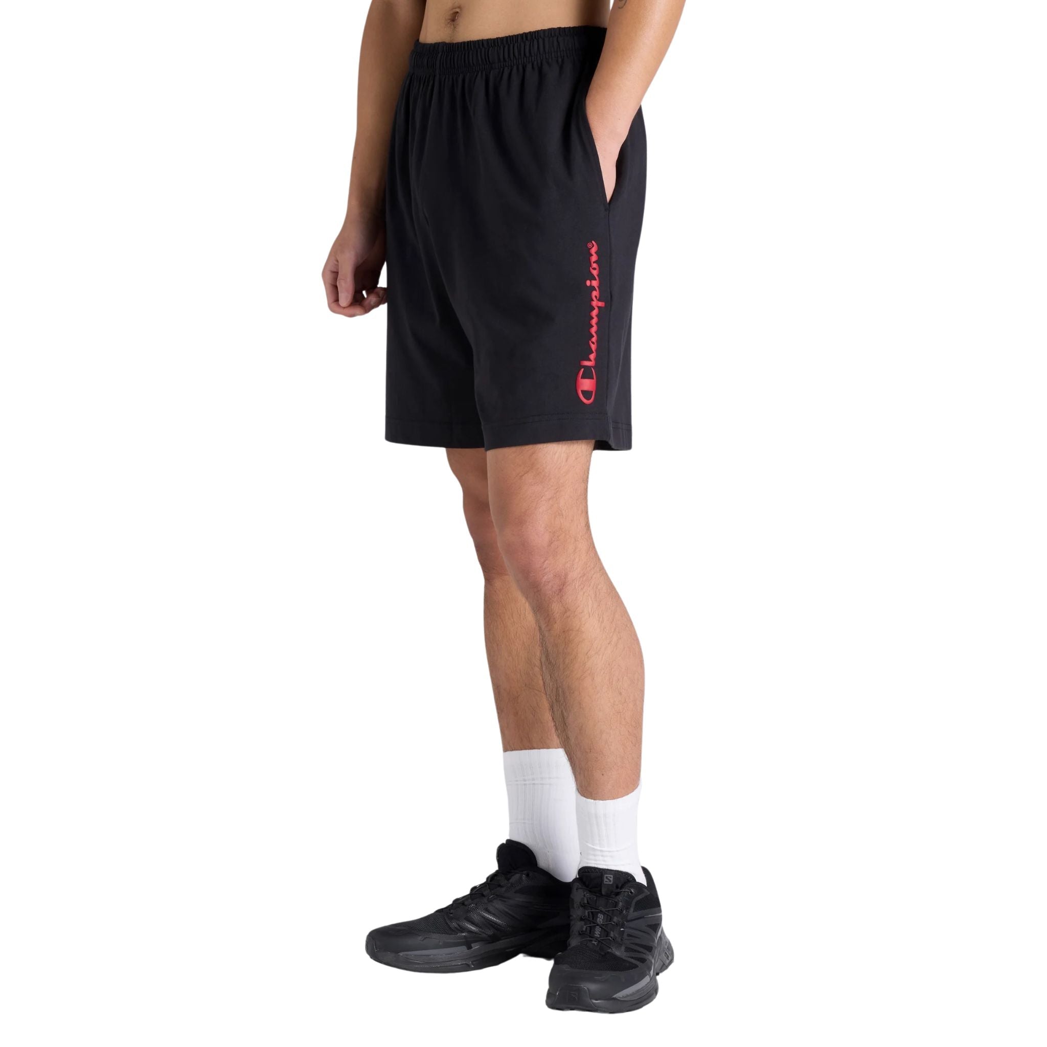 Champion Puff Script Mens Jersey Shorts