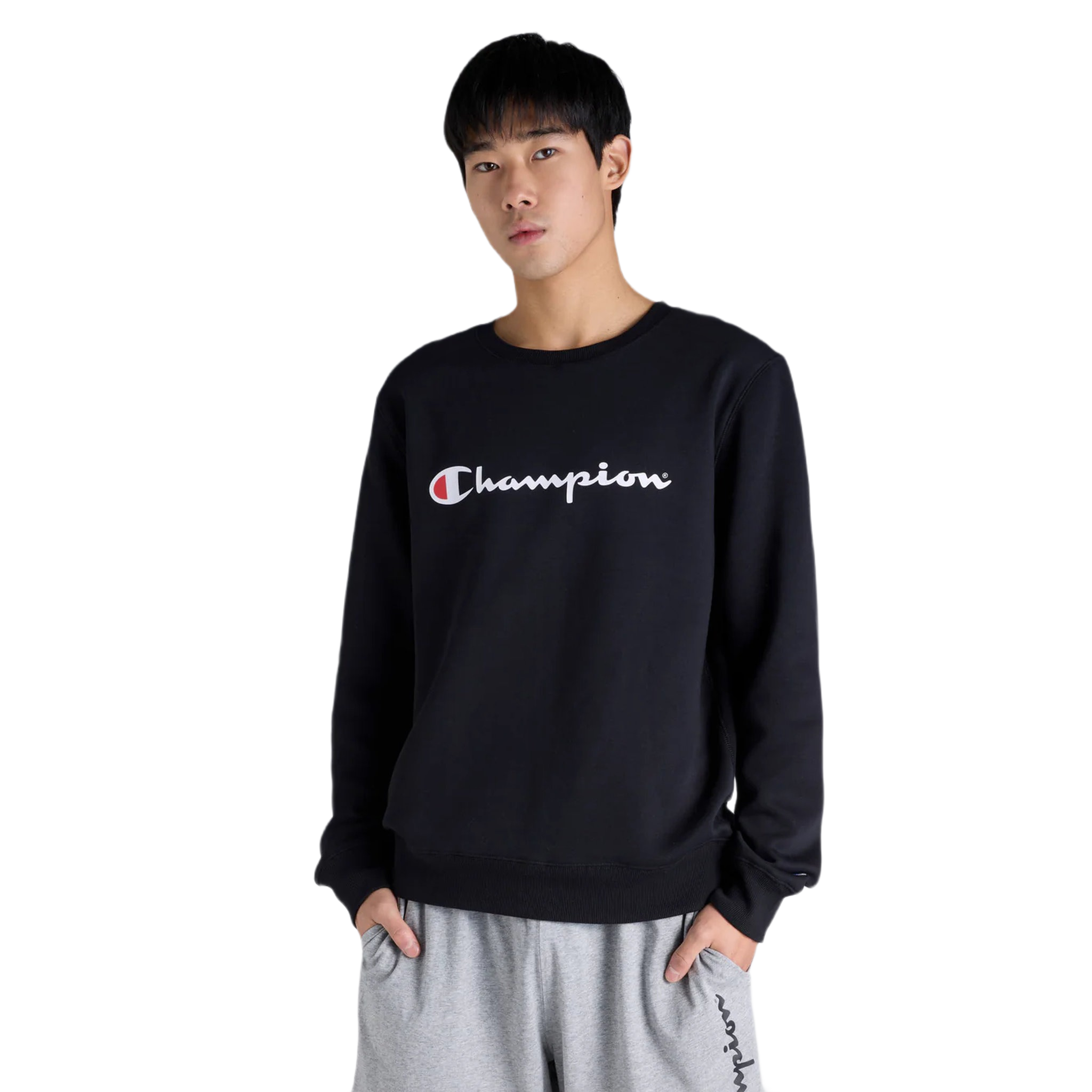 Champion Legacy Script Mens Crew