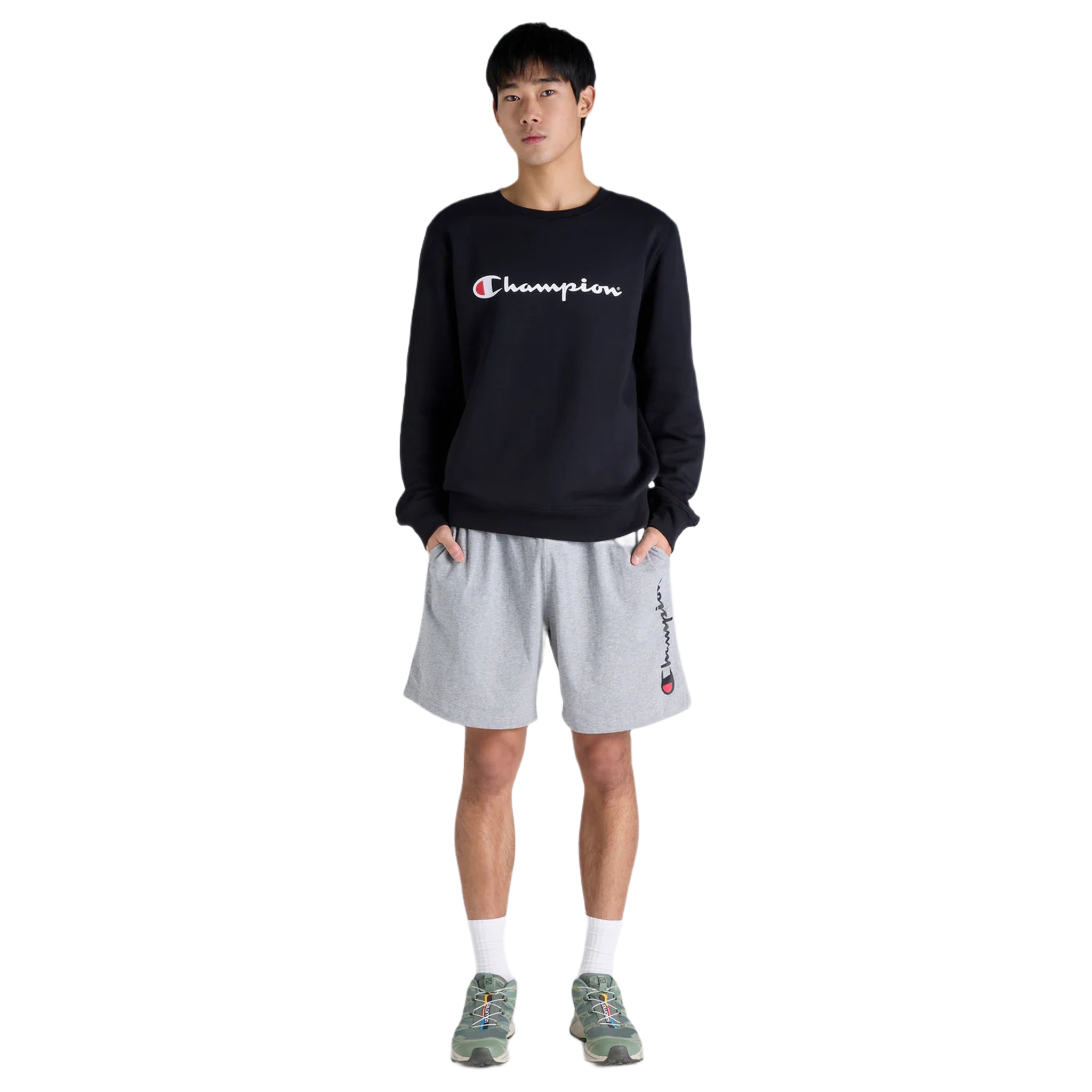 Champion Legacy Script Mens Crew